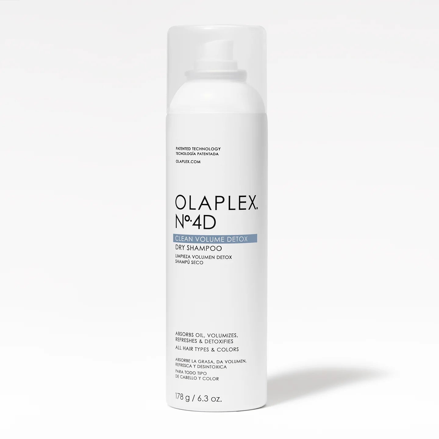 N 4D Clean Volume Detox Dry Shampoo for Oily Hair - Instant Refresh & Volume Boost for Busy Mornings, Travel & Post-Workout