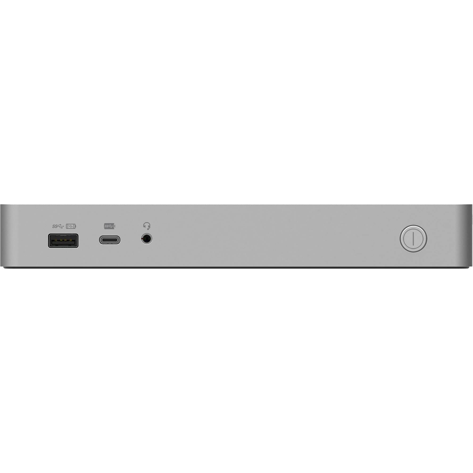 StarTech.com Universal Laptop Docking Station - Hybrid USB-C/USB-A Dock with Dual 4K DP/HDMI Ports, 60W Power Delivery - Compatible with Mac, Windows & Chrome OS - Ethernet Port Included - Perfect for Home Office & Remote Work Setup