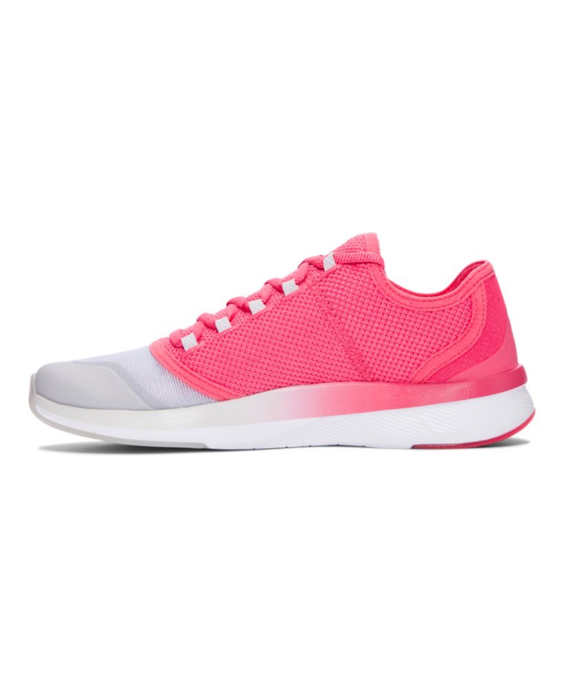 Under Armour Charged Push Women's Training Shoes - Lightweight Gym Workout Sneakers for Running & Cross Training - Size 6.5 - Pink (SS17) - Perfect for Fitness Classes, Weightlifting & Cardio Workouts