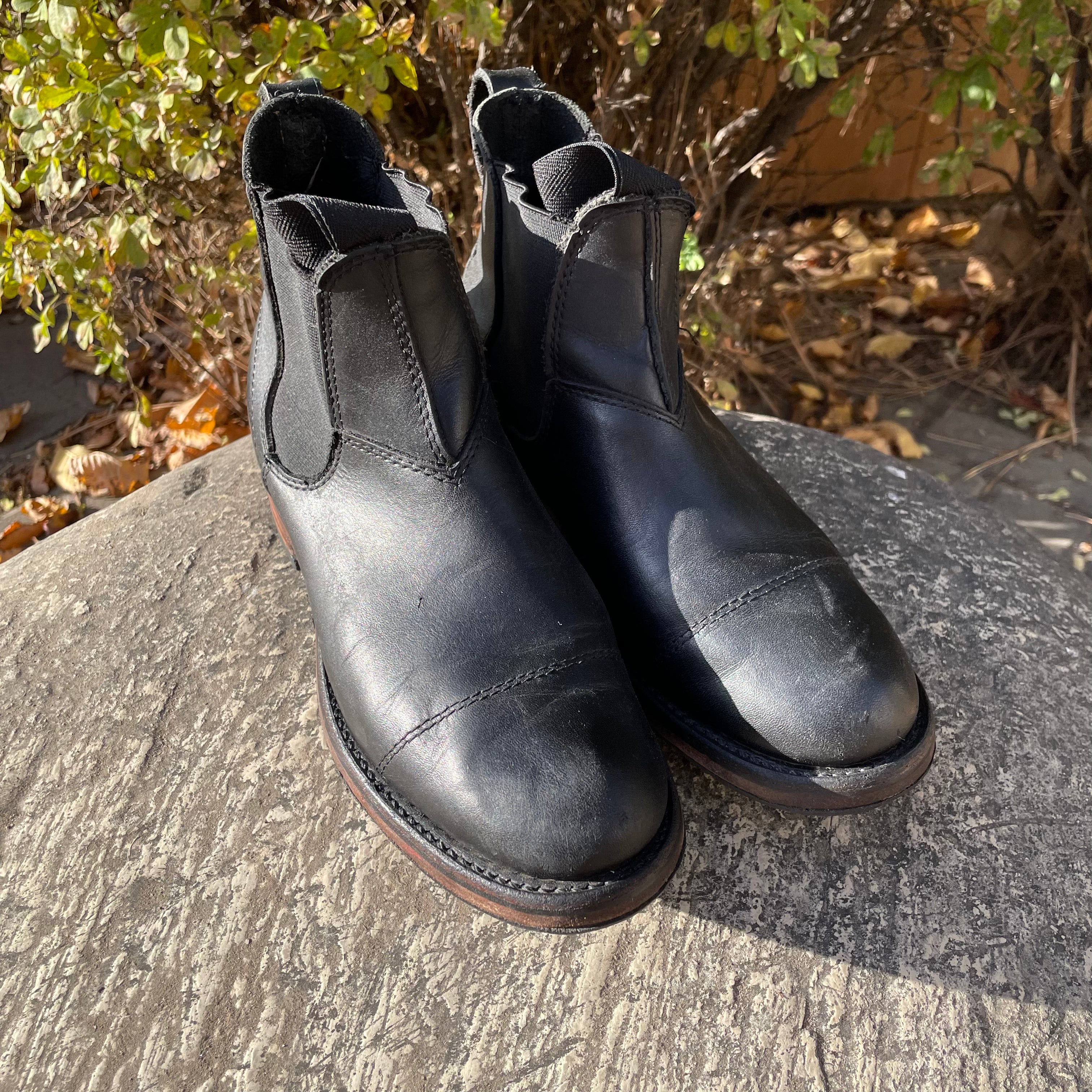 Premium Leather Chelsea Boots for Men | Size 9.5 US | Comfortable & Stylish Ankle Boots for Casual Wear, Office & Night Out