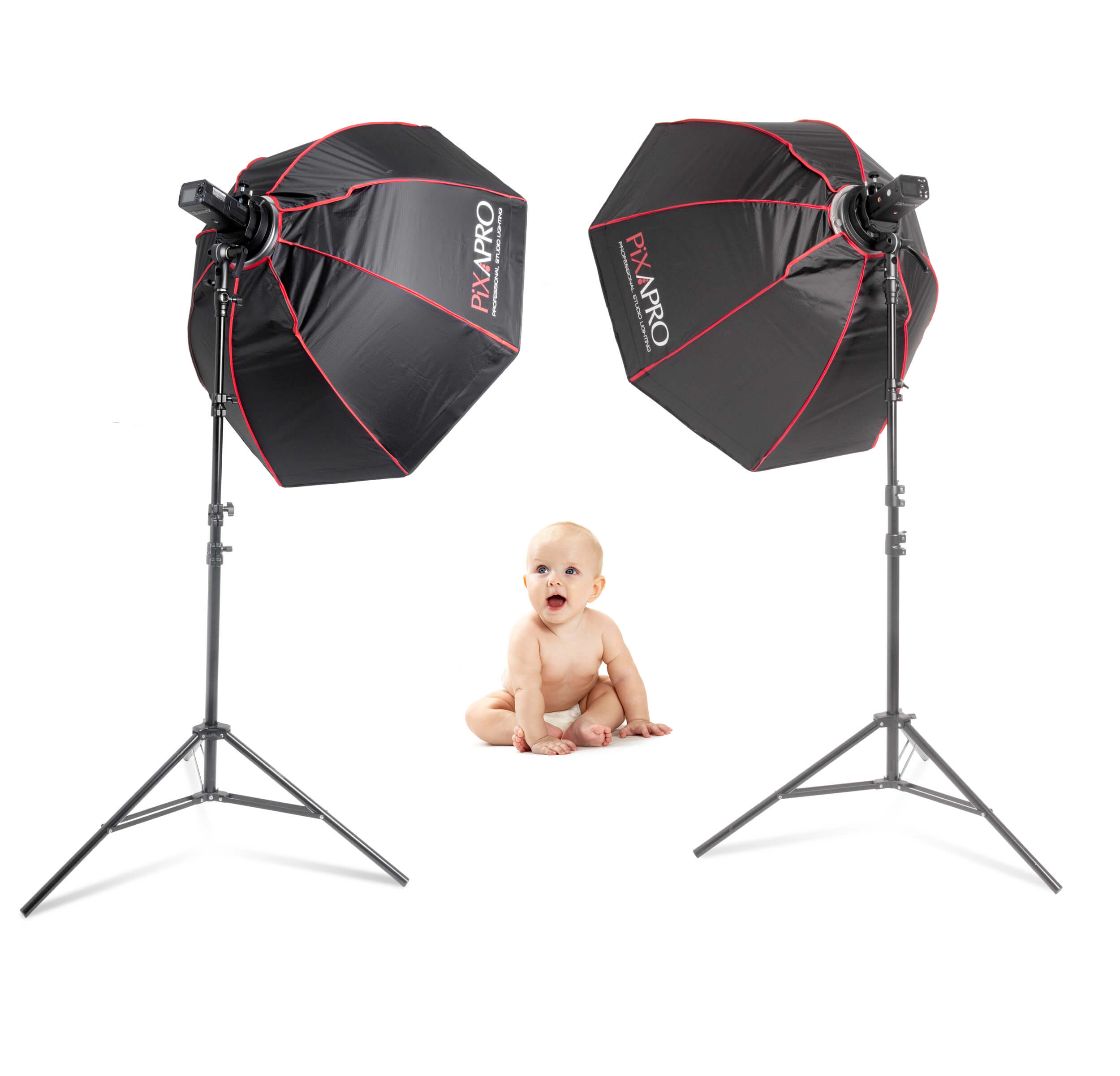 AD200PROII Wireless Flash Kit for Newborn & Baby Photography | Portable Off-Camera Lighting for Studio & Outdoor Shoots | Perfect for Professional Photographers & Parents Capturing Precious Moments