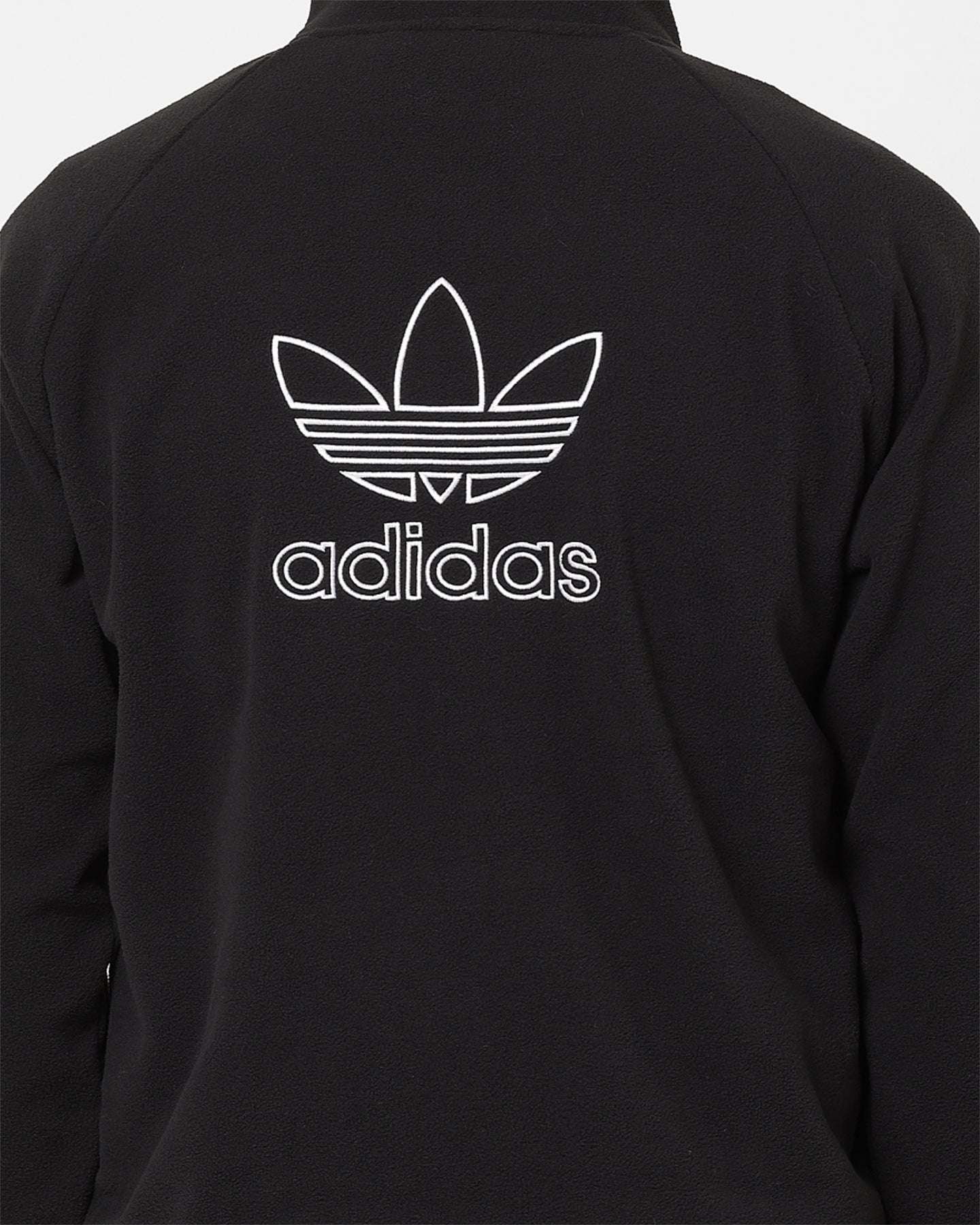 Adidas Adicolor Trefoil Teddy Fleece Jacket for Men & Women - Soft Warm Winter Coat with Classic Logo - Perfect for Outdoor Activities, Casual Wear & Street Style Fashion