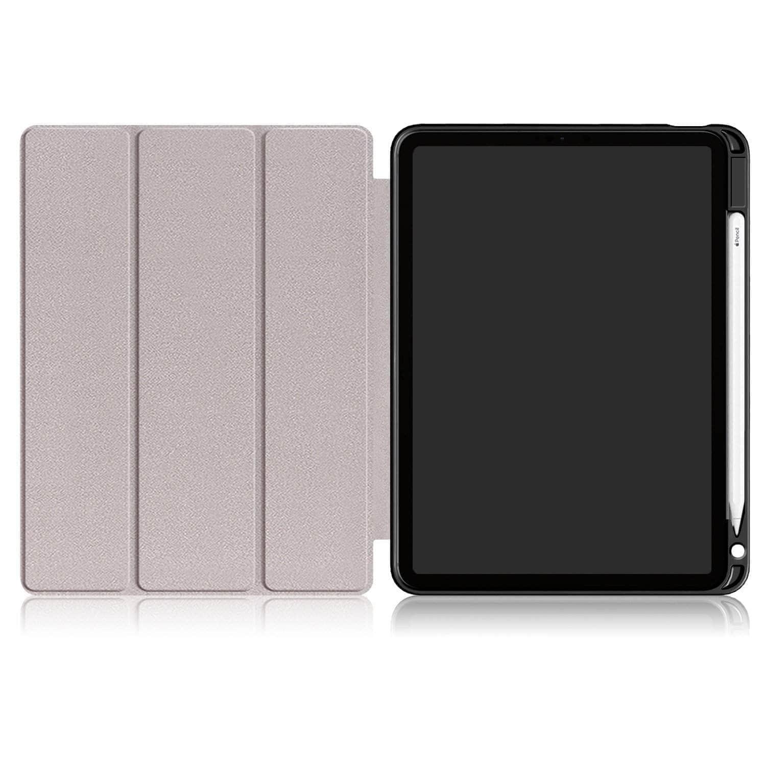 Shockproof Pencil Holder Stand Folio Case for iPad Air 4 (2020) 10.9 Inch - Perfect for Office, School & Travel Protection
