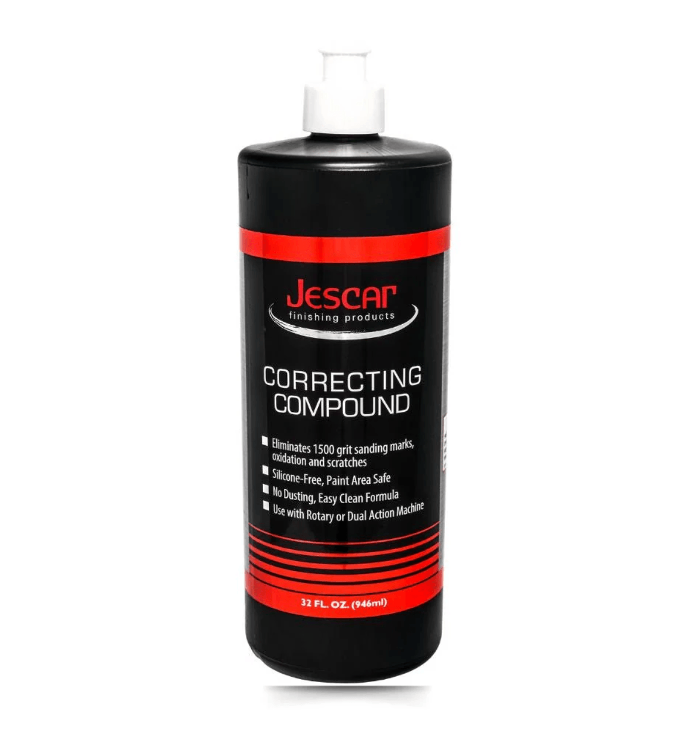 JESCAR Heavy Duty Paint Correction Compound - Professional Car Detailing Polish for Scratch & Swirl Removal - Perfect for Auto Body Shops & DIY Enthusiasts