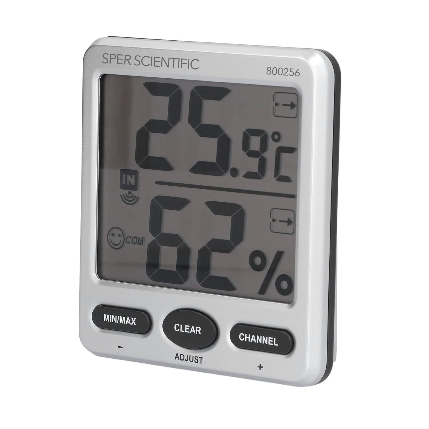8 Channel Wireless Indoor/Outdoor Temperature Humidity Monitor - Remote Sensor for Home, Greenhouse, Warehouse & Office Use