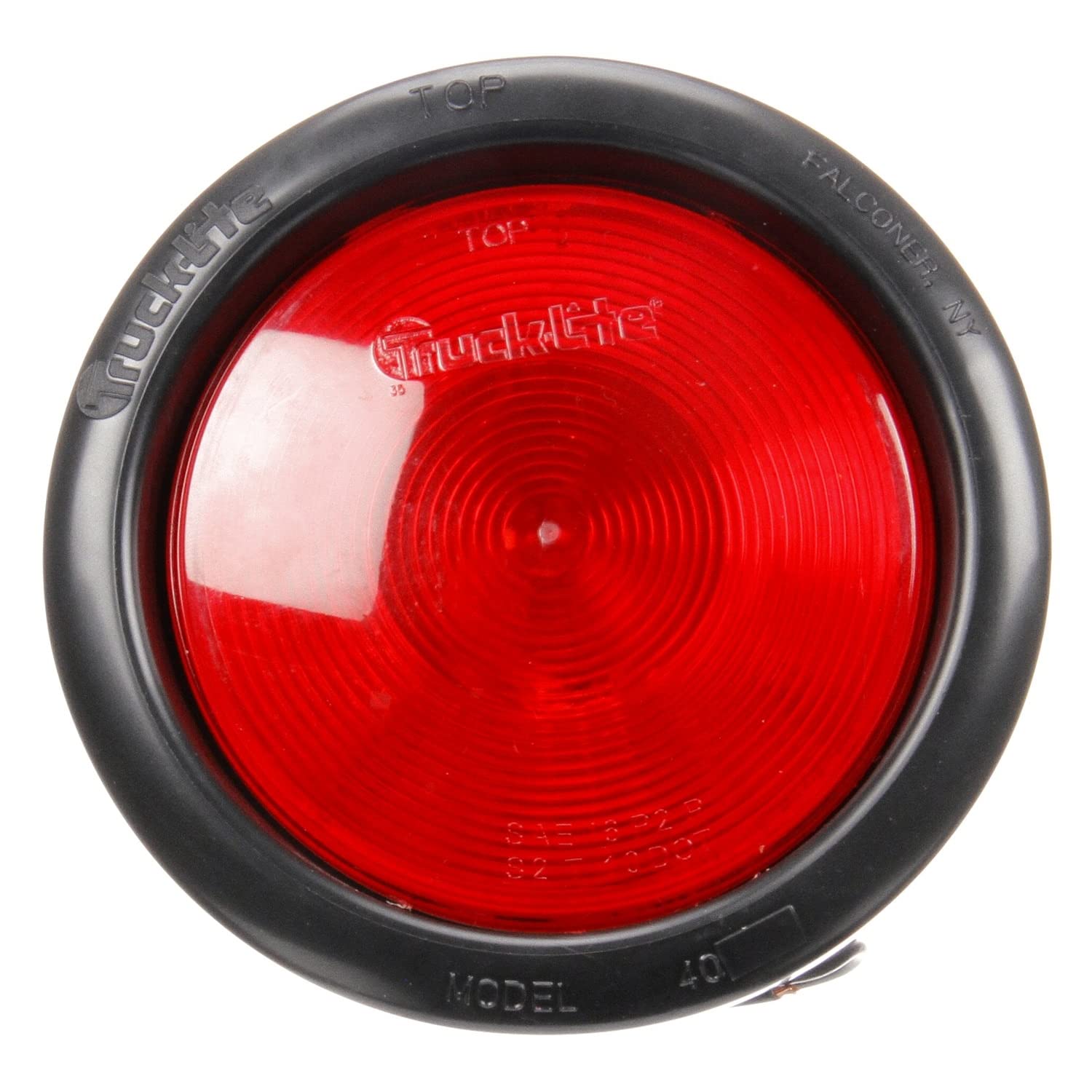 Truck-Lite 40028R Stop/Turn/Tail Lamp - Heavy Duty LED Truck Lights for Semi Trucks & Trailers | Durable Replacement Light for Commercial Vehicles