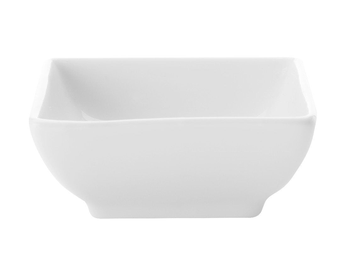 Maxwell & Williams White Basics Square Sauce Bowl 7cm - Perfect for Serving Dips, Sauces, and Small Desserts at Parties and Dining