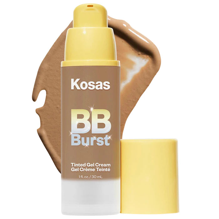 Kosas BB Burst™ Hydrating Tinted BB Cream with Copper Peptides - Lightweight, Buildable Coverage for Daily Wear & Flawless Skin | Perfect for Work, Date Night & Travel