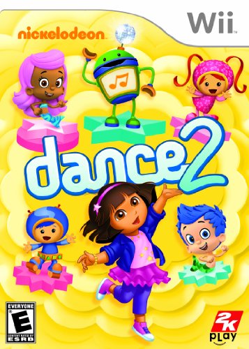 Nickelodeon Dance 2 Game for Nintendo Wii - Fun Kids Dance Party Video Game for Family Entertainment & Birthday Parties