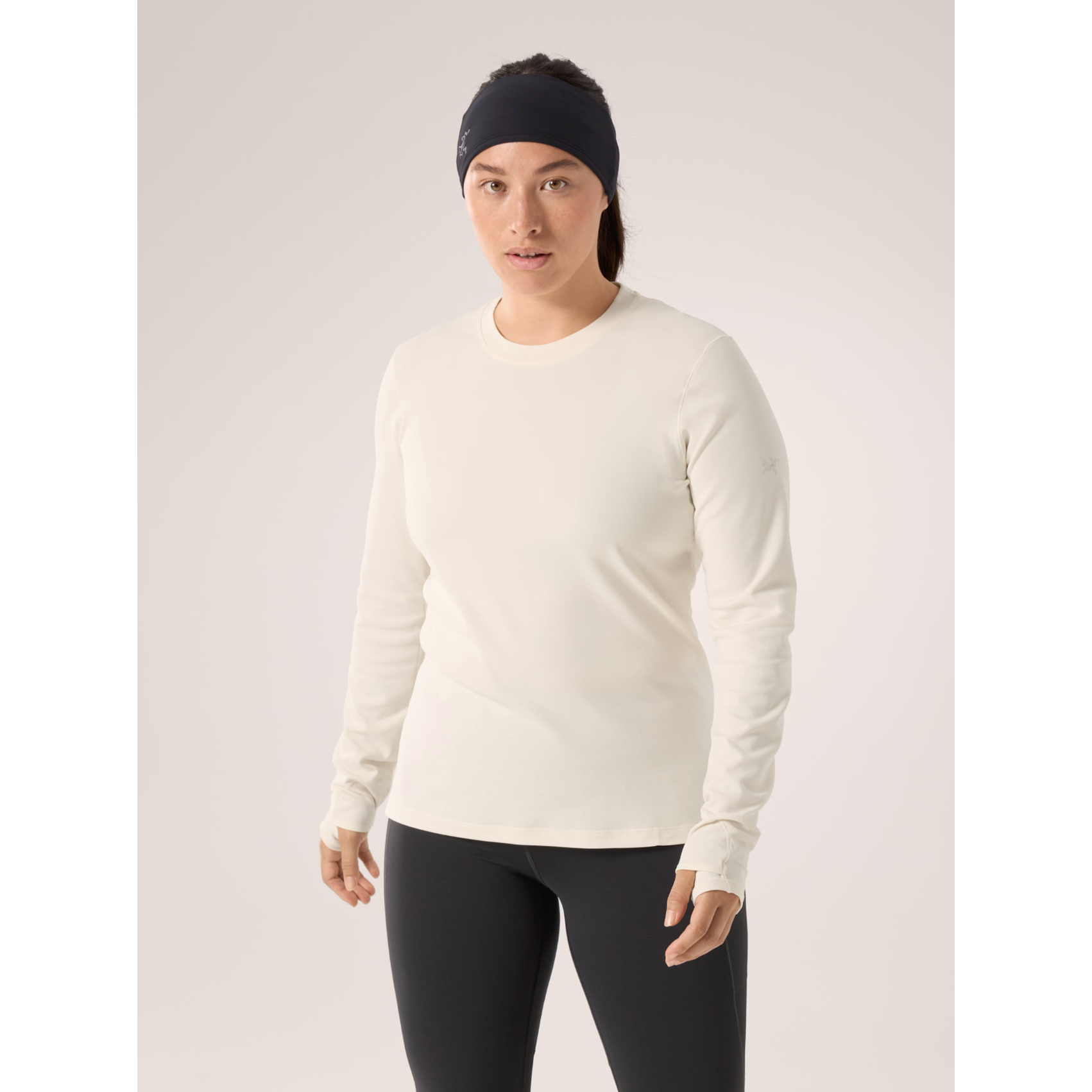 Arc'teryx Women's Taema Thermal Crew Long Sleeve Shirt - Moisture-Wicking Base Layer for Hiking, Skiing & Outdoor Activities