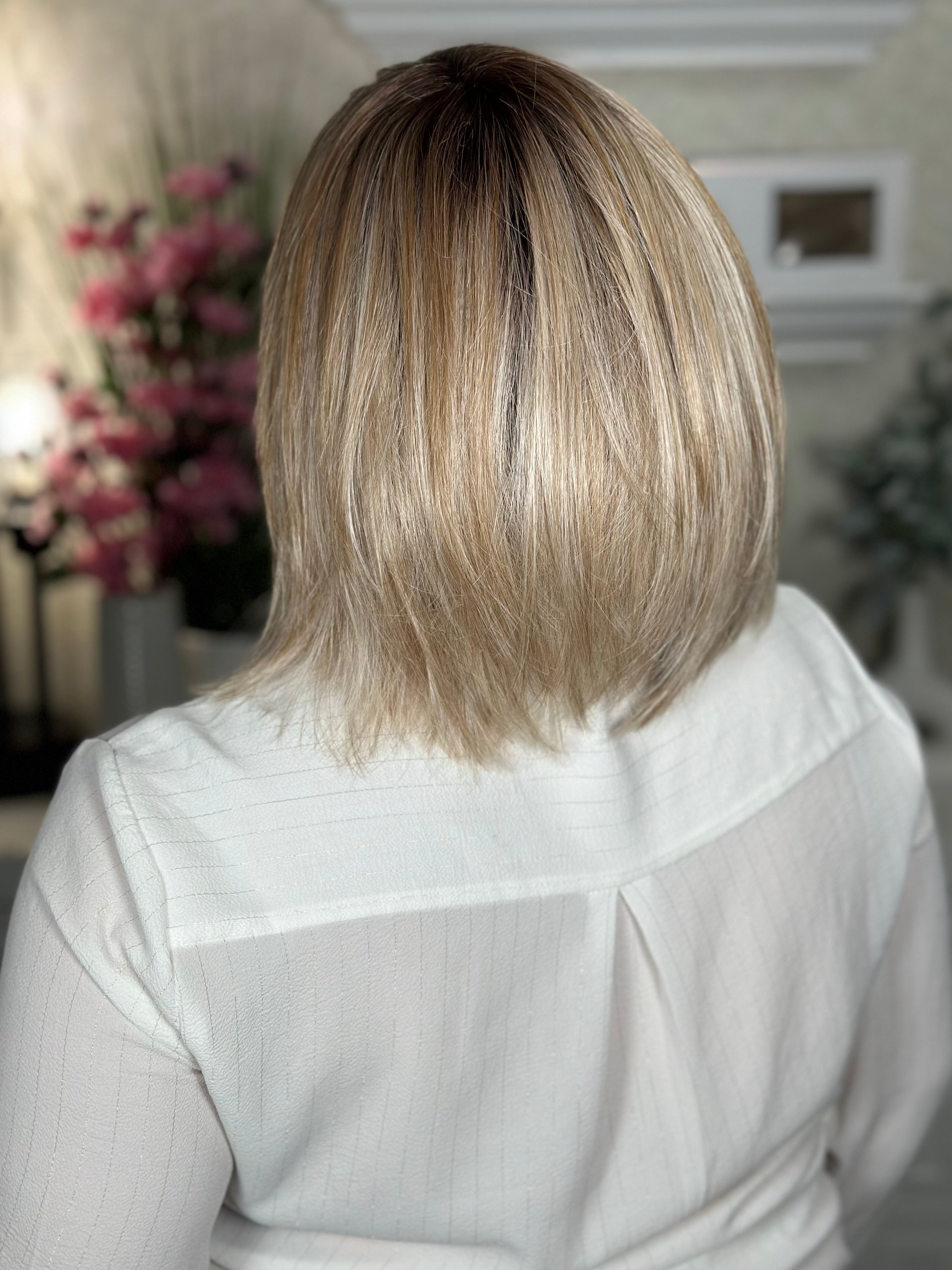 PAGE TURNER Sandy Blonde Hair Extensions - Clip-in Human Hair for Volume & Length - Perfect for Parties, Weddings & Everyday Styling