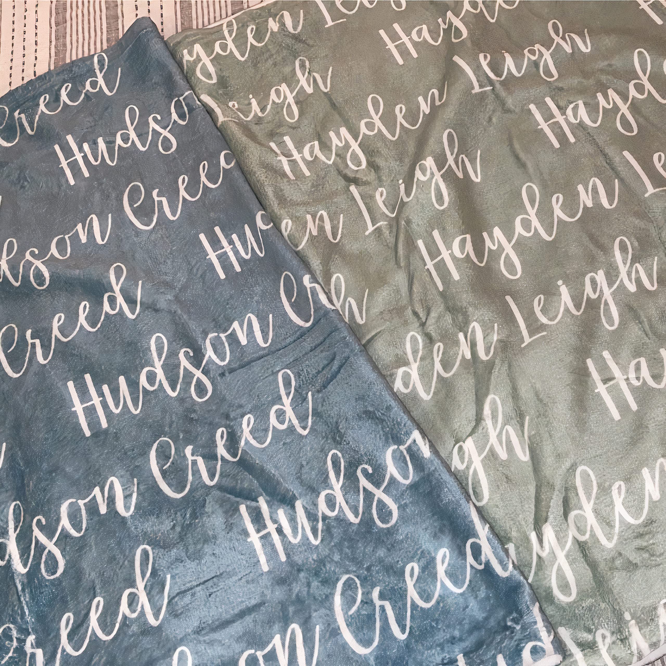 Personalized Baby Blanket with Name - Custom Monogrammed Baby Blanket for Boys & Girls - Soft Swaddle Blanket for Newborns - Perfect Baby Shower Gift & Nursery Essential