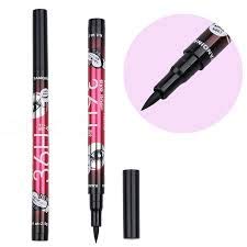 Glamezone 36H Waterproof Liquid Eyeliner Pencil - Long Lasting Black Eyeliner (2 Pack) for Smudge-Proof Makeup, Perfect for Daytime Wear & Night Out Looks