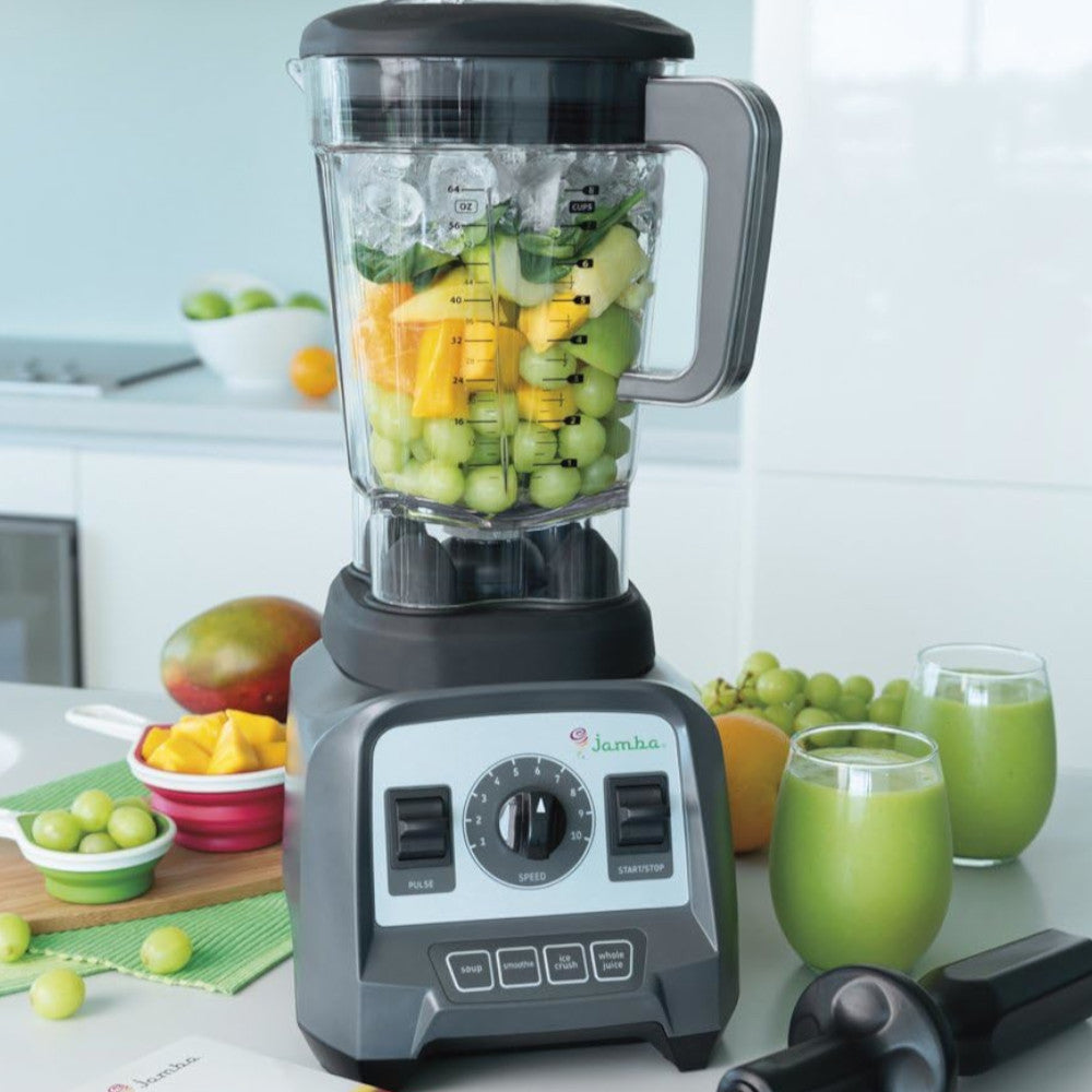 JAMBA 58910C High Performance Blender - 1500W Professional Countertop Blender for Smoothies, Juices & Food Prep - Factory Blemished Packaging with Full Warranty - Perfect for Home Kitchens & Commercial Use
