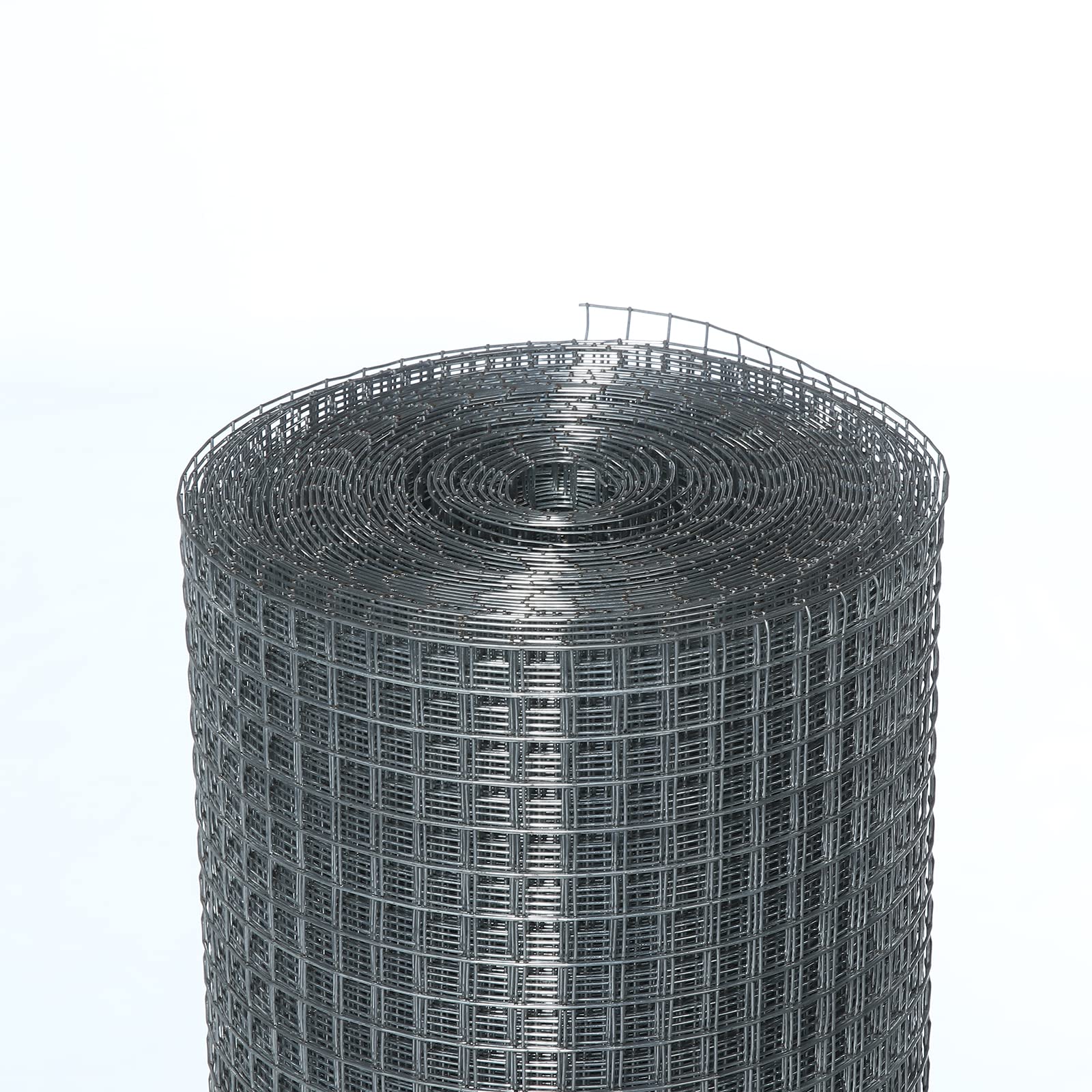 1/2 Inch 19 Gauge Hot-Dipped Galvanized Hardware Cloth - 48in x 50ft Wire Mesh Roll for Chicken Coop, Garden Fence, Animal Enclosure & Pest Control | Durable Metal Wire Fencing for Poultry, Vegetables & Small Animals