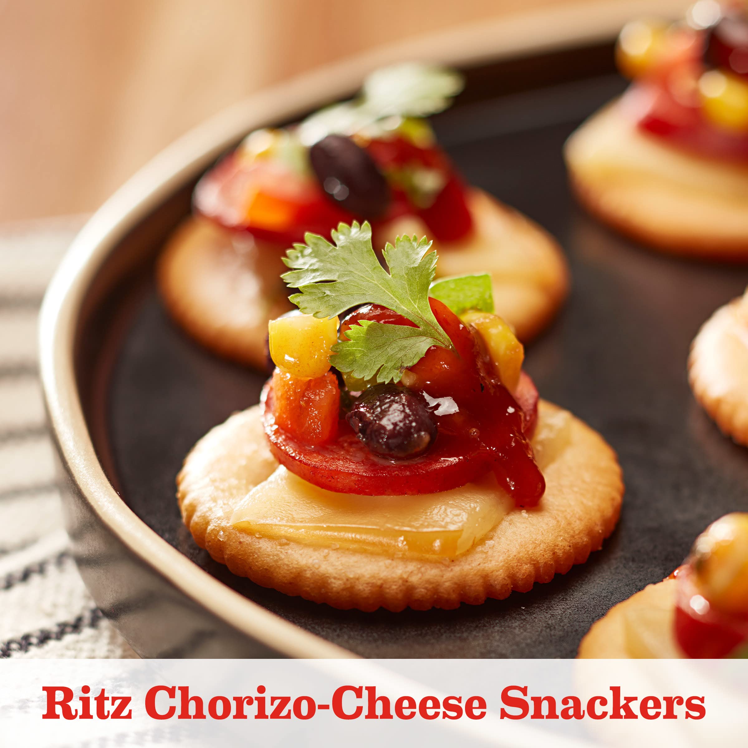 RITZ Original Crackers - Delicious Snacks for Kids & Adults - Perfect for Lunch Boxes, Parties & On-the-Go - 3.4 oz Pack (Great with Cheese, Dips & Charcuterie Boards)