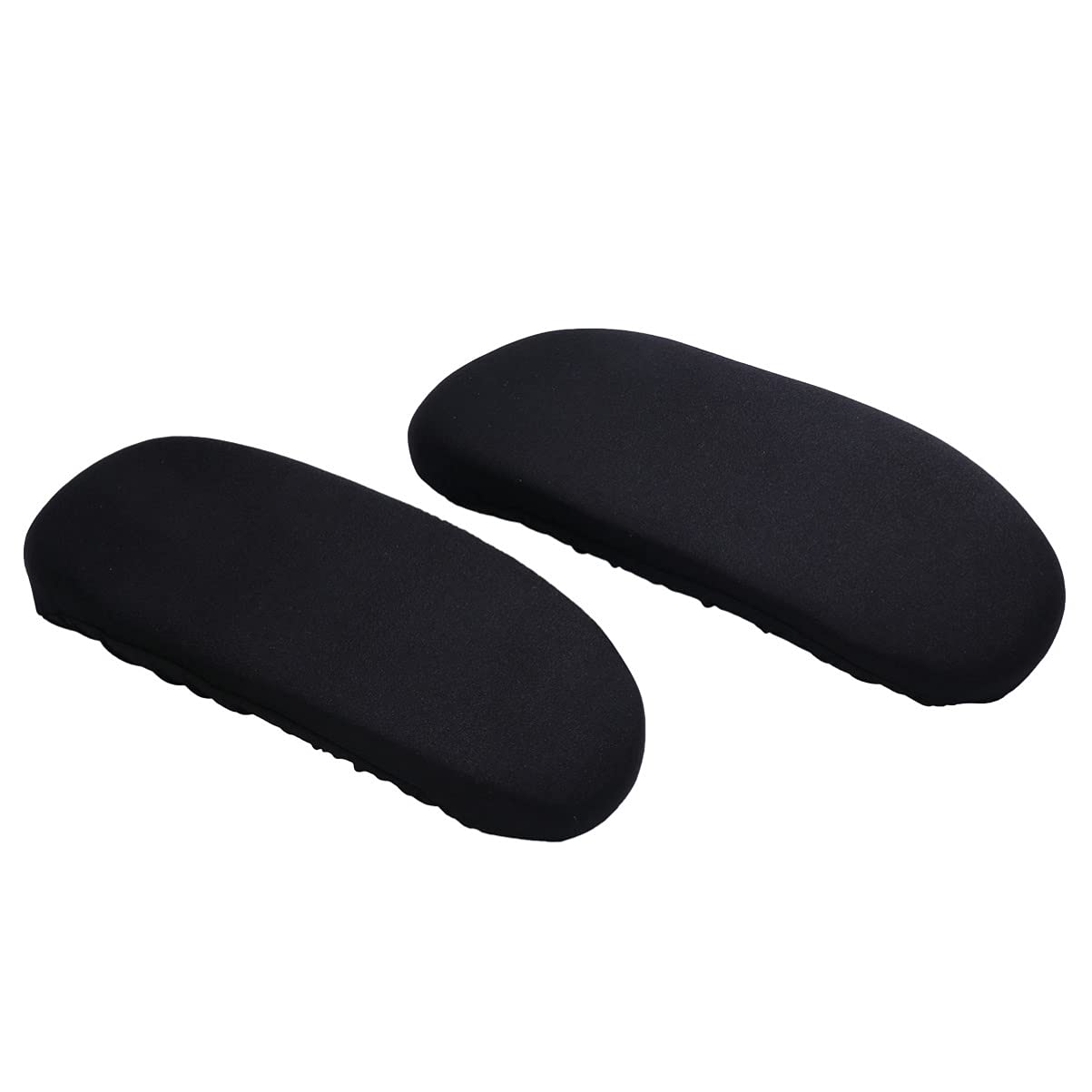 HEALLILY Universal Office Chair Armrest Replacement - 1 Pair Ergonomic Sponge Cushion Pads, Washable & Comfortable Arm Rest Covers for Computer Chairs - Perfect for Home Office, Gaming & Workspace Setup