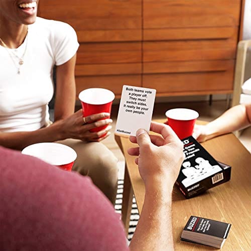 Buzzed - Fun & Hilarious Drinking Party Game for Adults - Perfect for Game Nights, Bachelorette Parties & Social Gatherings