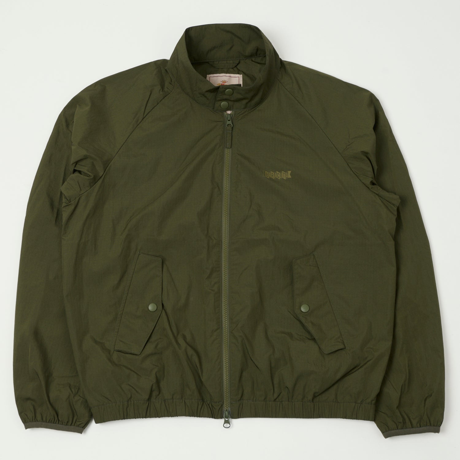 Baracuta G9 Ripstop Harrington Jacket for Men - Lightweight Water-Resistant Windbreaker (Beech) - Perfect for Casual Outings & Outdoor Adventures
