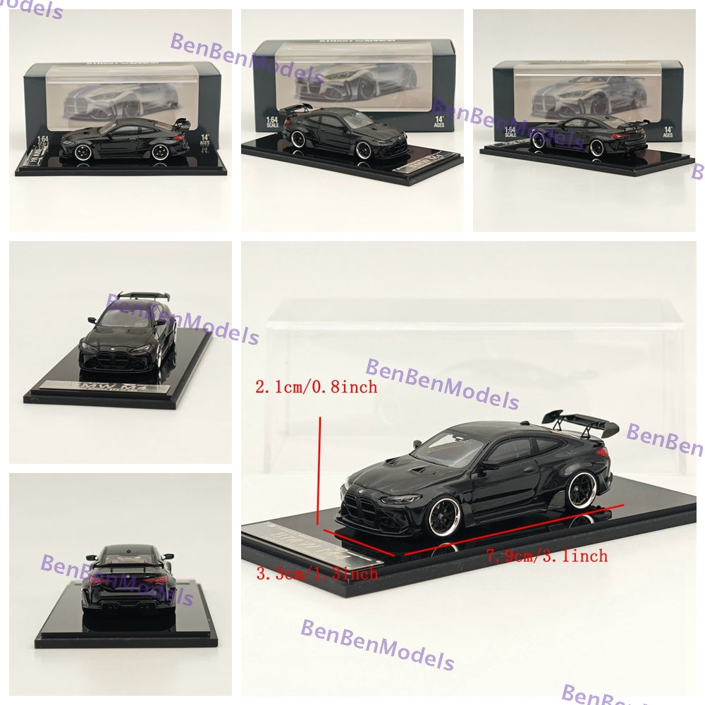 1:64 Scale BMW M4 G82 Sports Diecast Model Car - Limited Edition Collectible for Display & Racing Simulation