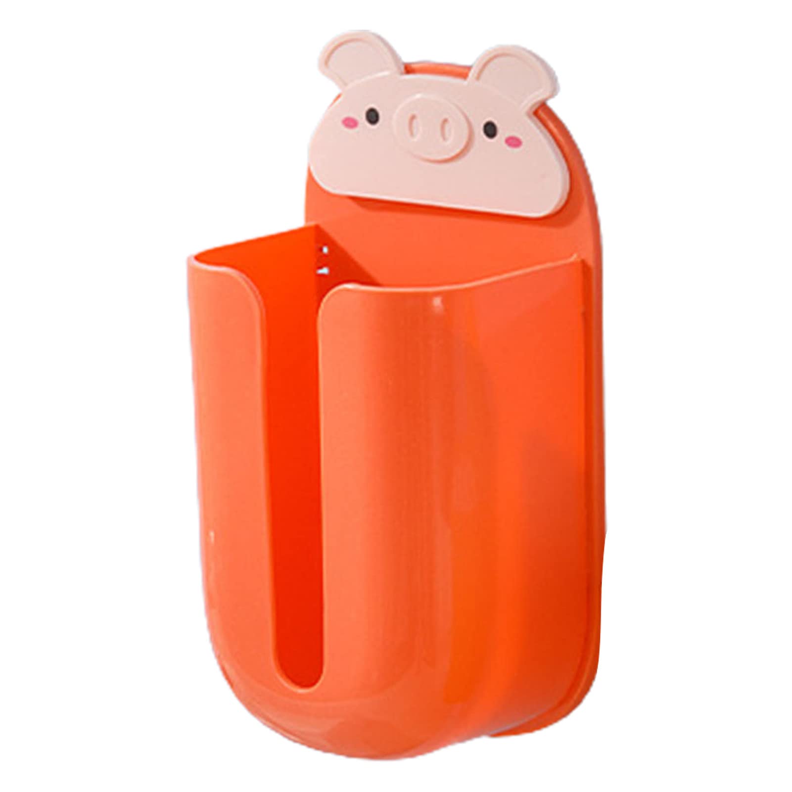 IKAXIYO Wall Mounted Tissue Box Holder - Animal Pattern PP Paper Dispenser for Kitchen, Bathroom, Office | Space-Saving & Hygienic Napkin Storage Solution