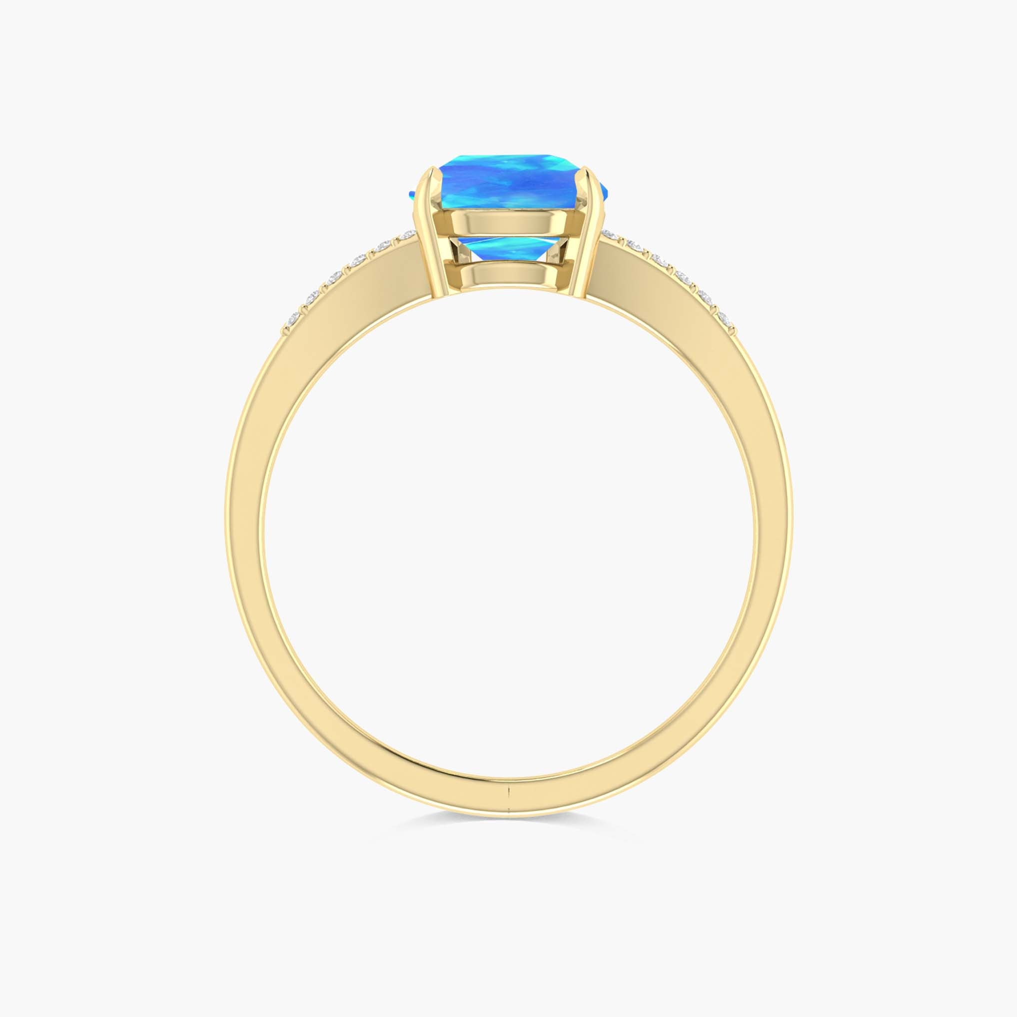 Natural Black Fire Opal Wedding & Engagement Ring for Women – Elegant Gemstone Jewelry for Brides, Anniversaries & Special Occasions