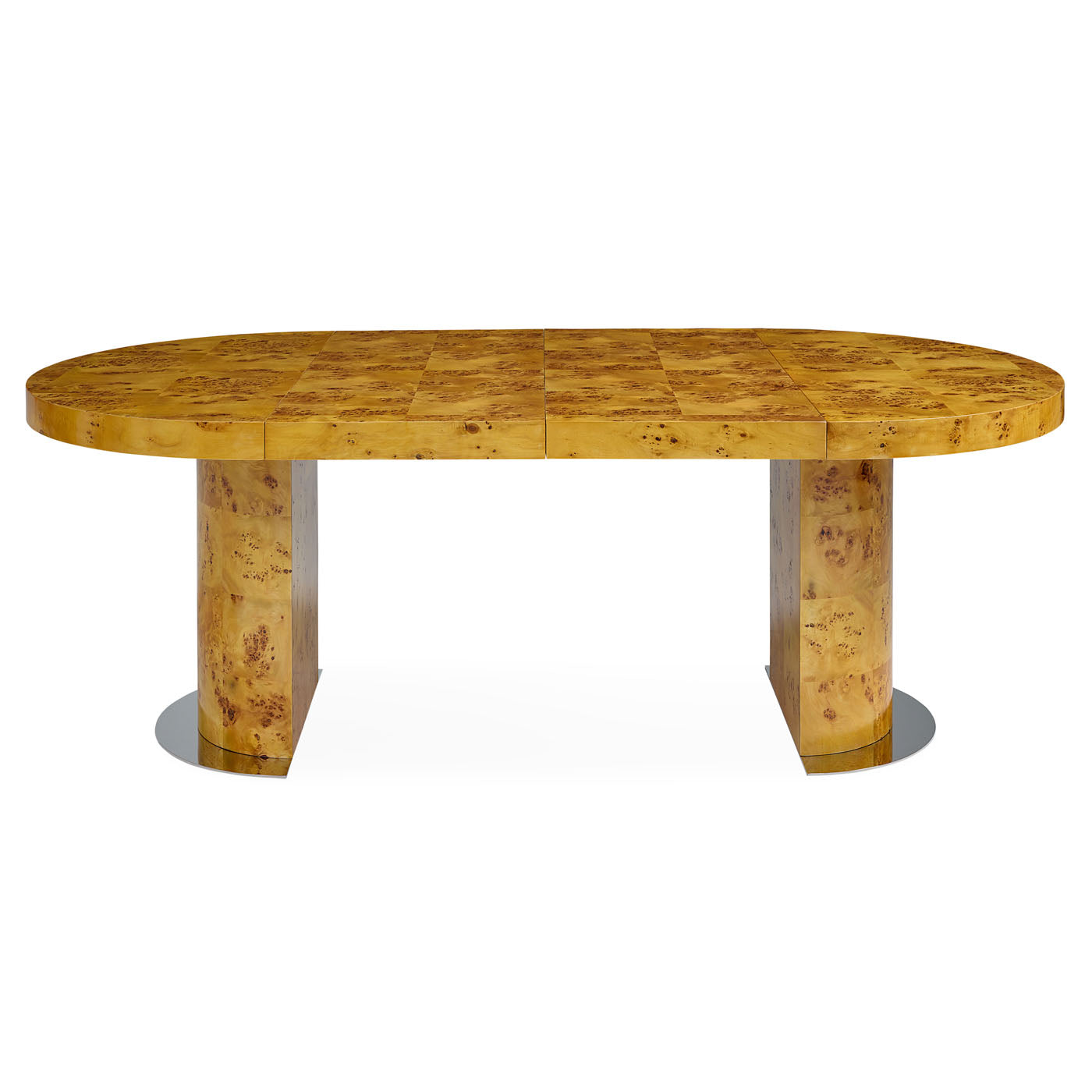 Round Extension Dining Table - Expandable Bond Design for Small Spaces | Perfect for Family Dinners & Entertaining Guests