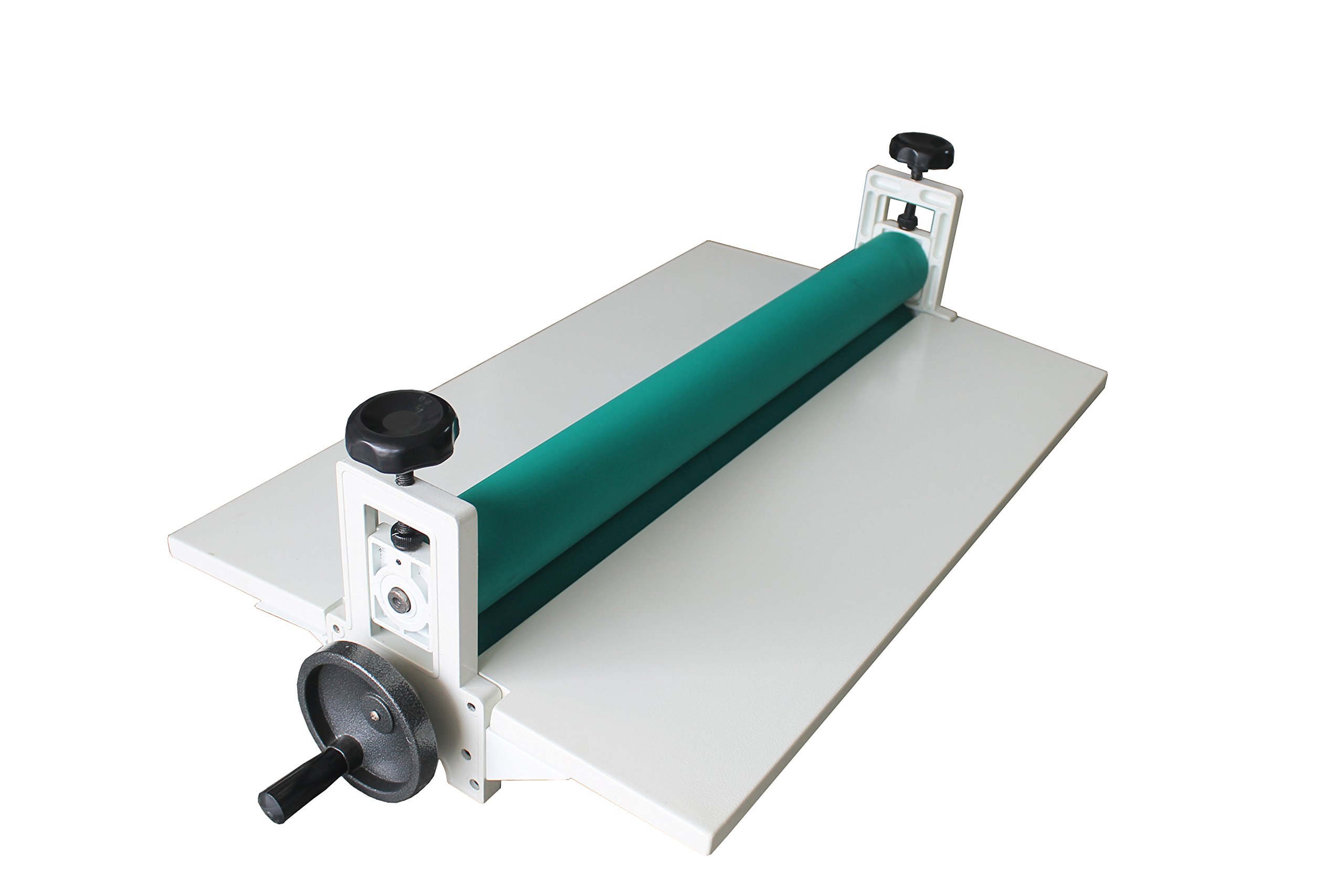 INTBUYING Manual Cold Laminator Machine - 29.5 Inch Width, 0.4In Thickness, Foldable Design with Crank Handle for Office, School, Home & Commercial Use - Perfect for Document Protection, Photo Preservation & Craft Projects