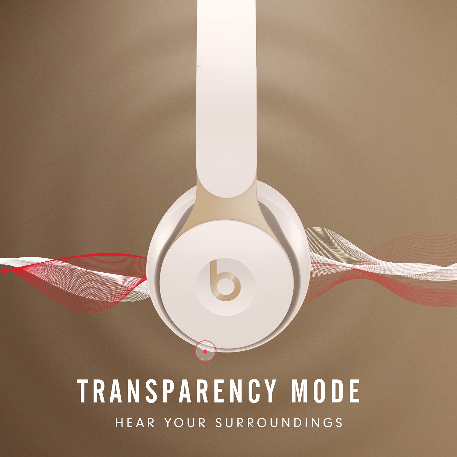 Beats Solo Pro Wireless Noise Cancelling On-Ear Headphones with Apple H1 Chip | Bluetooth 5.0 | 22-Hour Battery Life | Built-in Mic | Ivory - Perfect for Travel, Workouts & Home Office Use