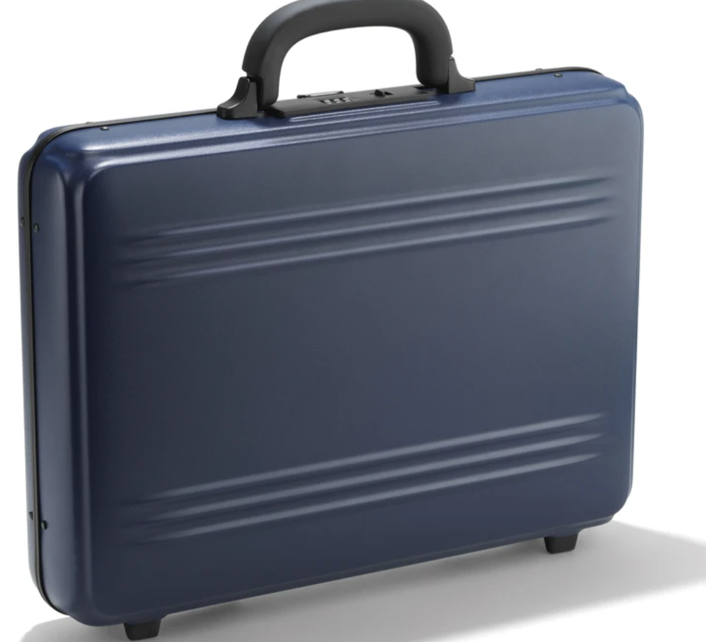 Zero Halliburton Edge Lightweight Medium Attache Case 80011 - Durable Aluminum Business Briefcase for Professionals | Perfect for Business Travel, Office Meetings & Executive Carry