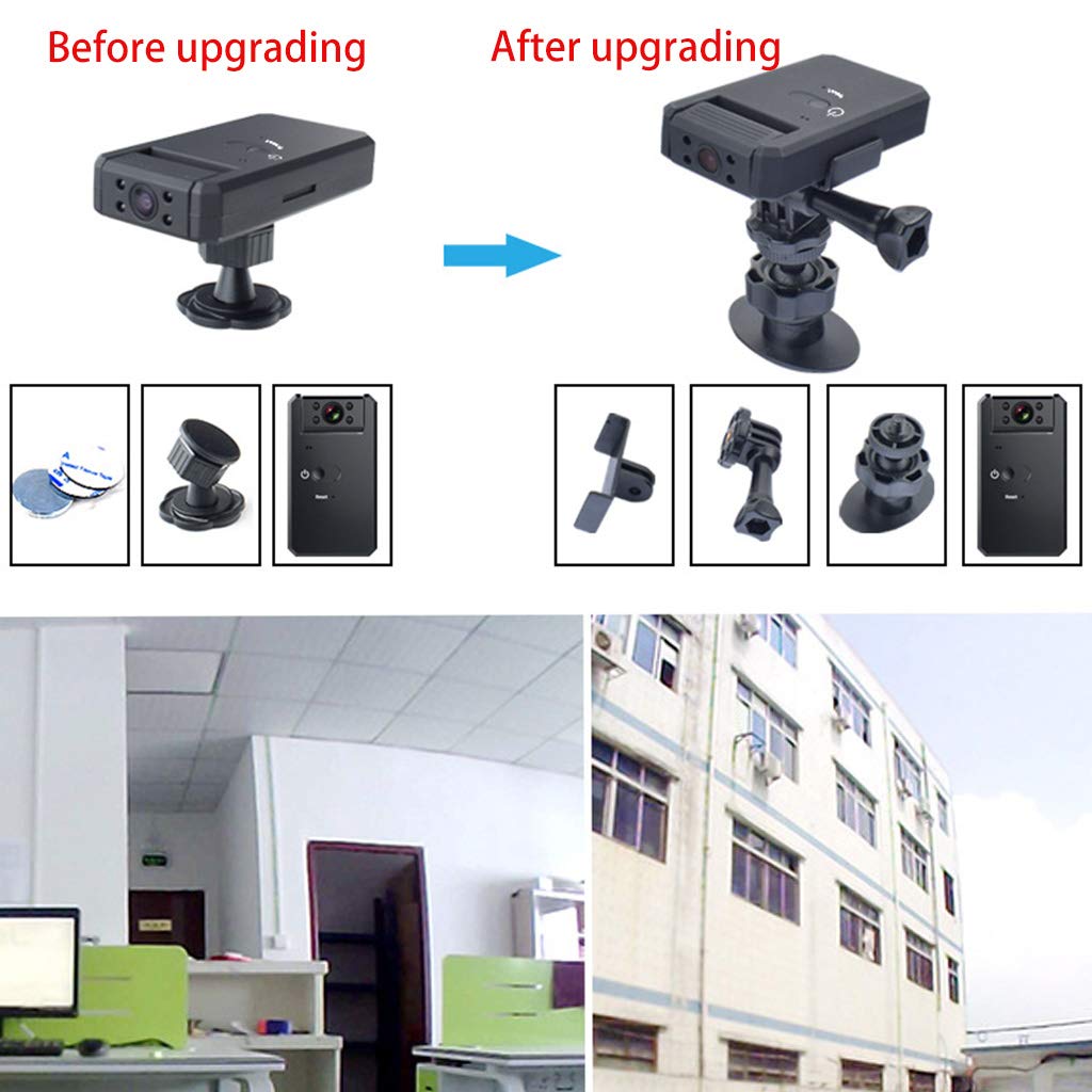 JSGHGDF Md90a Wireless Security Camera with Motion Detection - Indoor/Outdoor HD Webcam for Home, Office & Baby Monitor