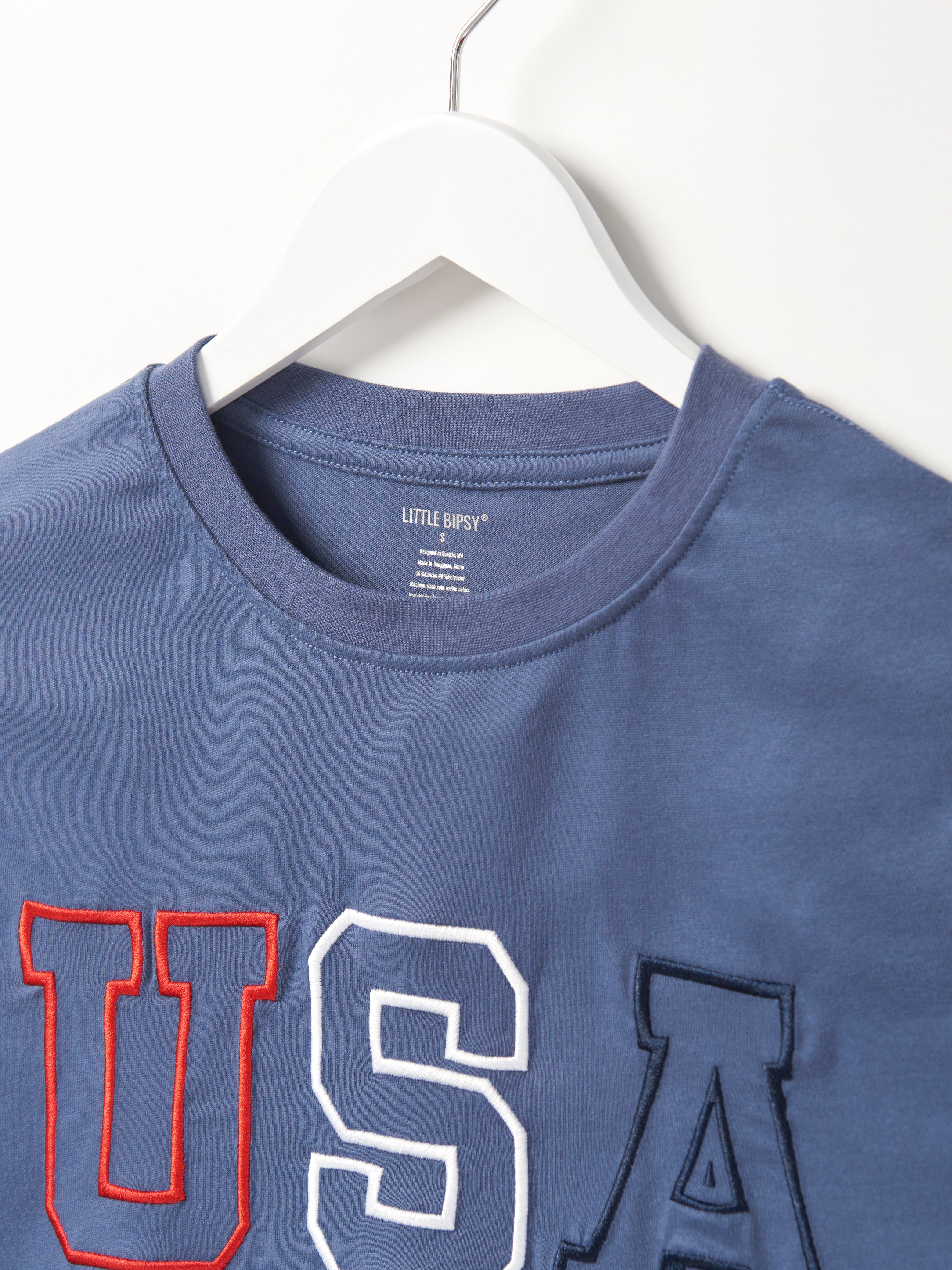 Premium USA-Made Adult T-Shirt in Navy Blue - Comfortable Cotton Tee for Casual Wear, Workout & Everyday Use