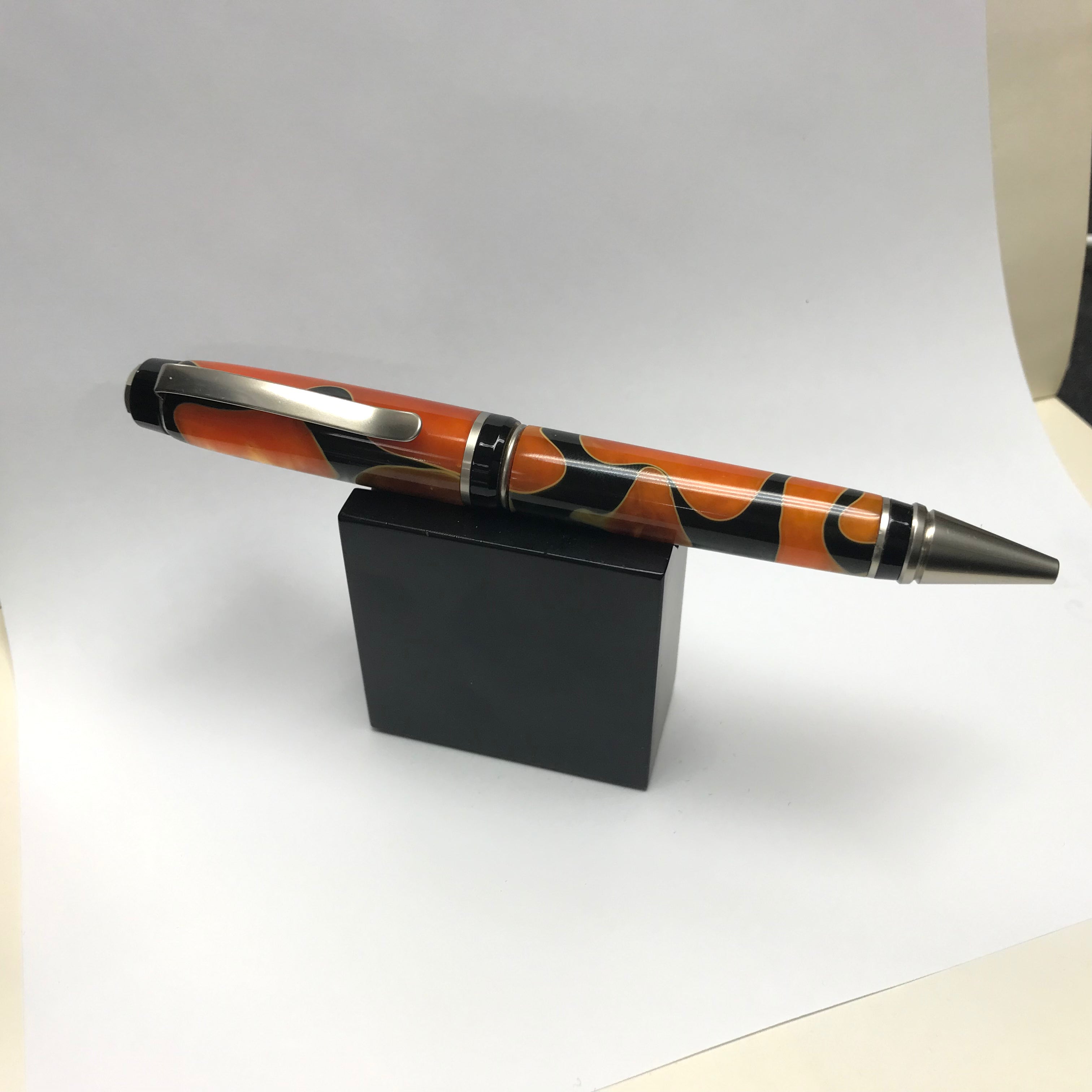 Mark Ashley Cigar Ballpoint Pen - Premium Wooden Cigar Pen with Smooth Writing Ink for Business Gifts, Executive Office Use & Collectors