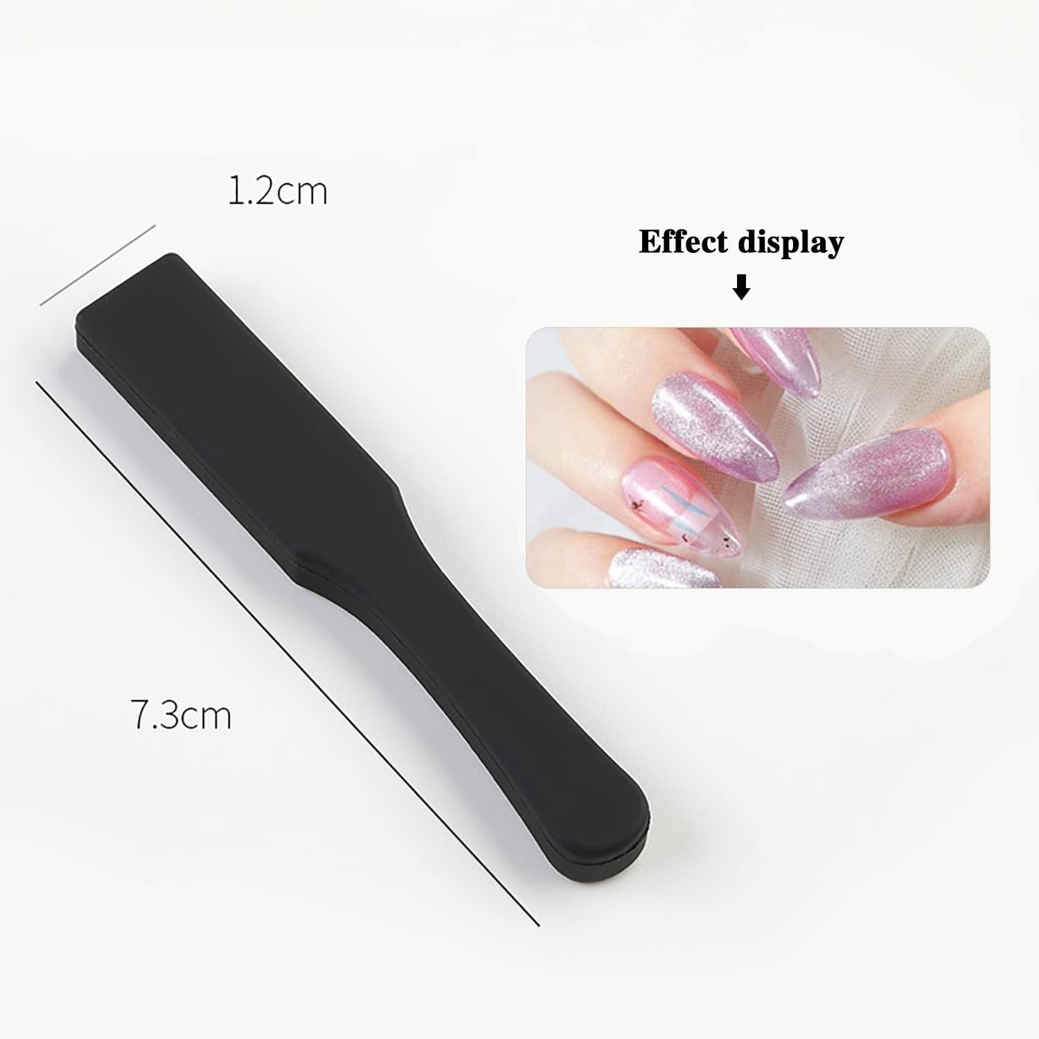 15Pcs Nail Magnet Set for Cat Eye Gel Polish - Magnetic Wand & Sticks for Professional Nail Art Designs - Perfect for Salon, Home Manicures & DIY Nail Art Accessories