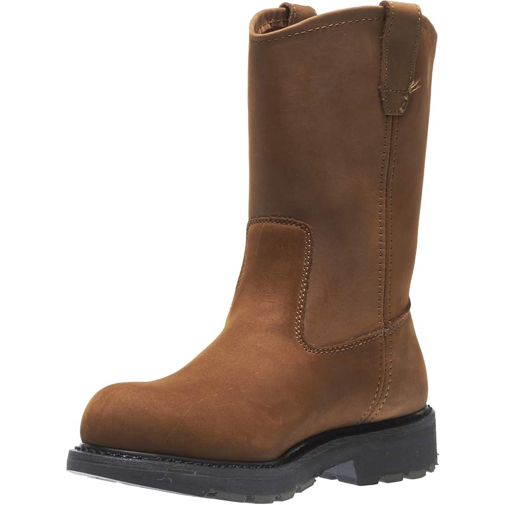 Wolverine Men's Dd Work Steel Toe Wellington Boot - Waterproof Safety Work Boots for Construction, Farming & Outdoor Use