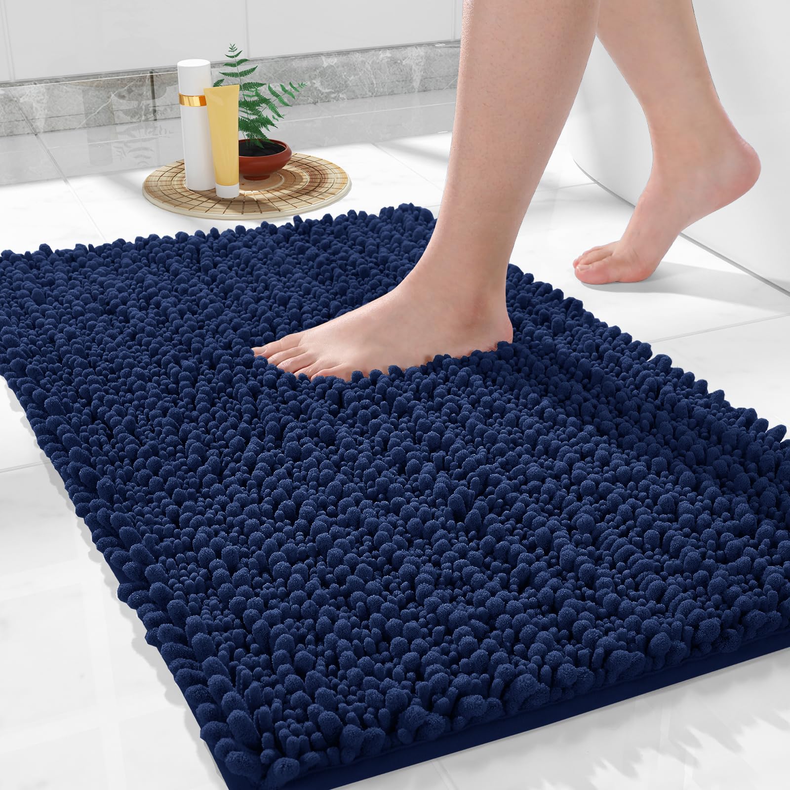 Yimobra Soft Shaggy Bath Mat 36