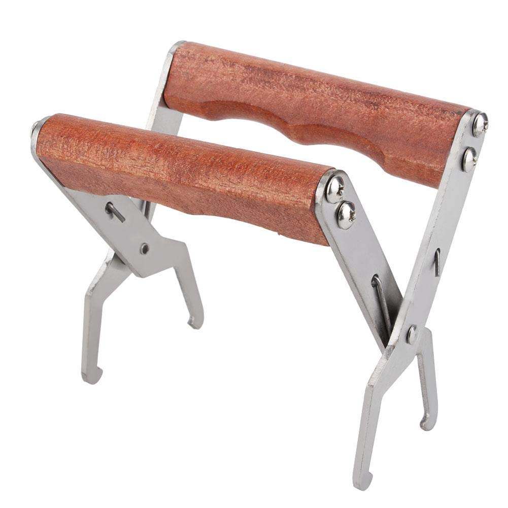 Stainless Steel Beehive Clip - Bee Frame Holder & Lifter Tool for Beekeepers | Durable Apiculture Equipment for Hive Maintenance & Honey Harvesting | Perfect for Beekeeping, Frame Inspection & Colony Management