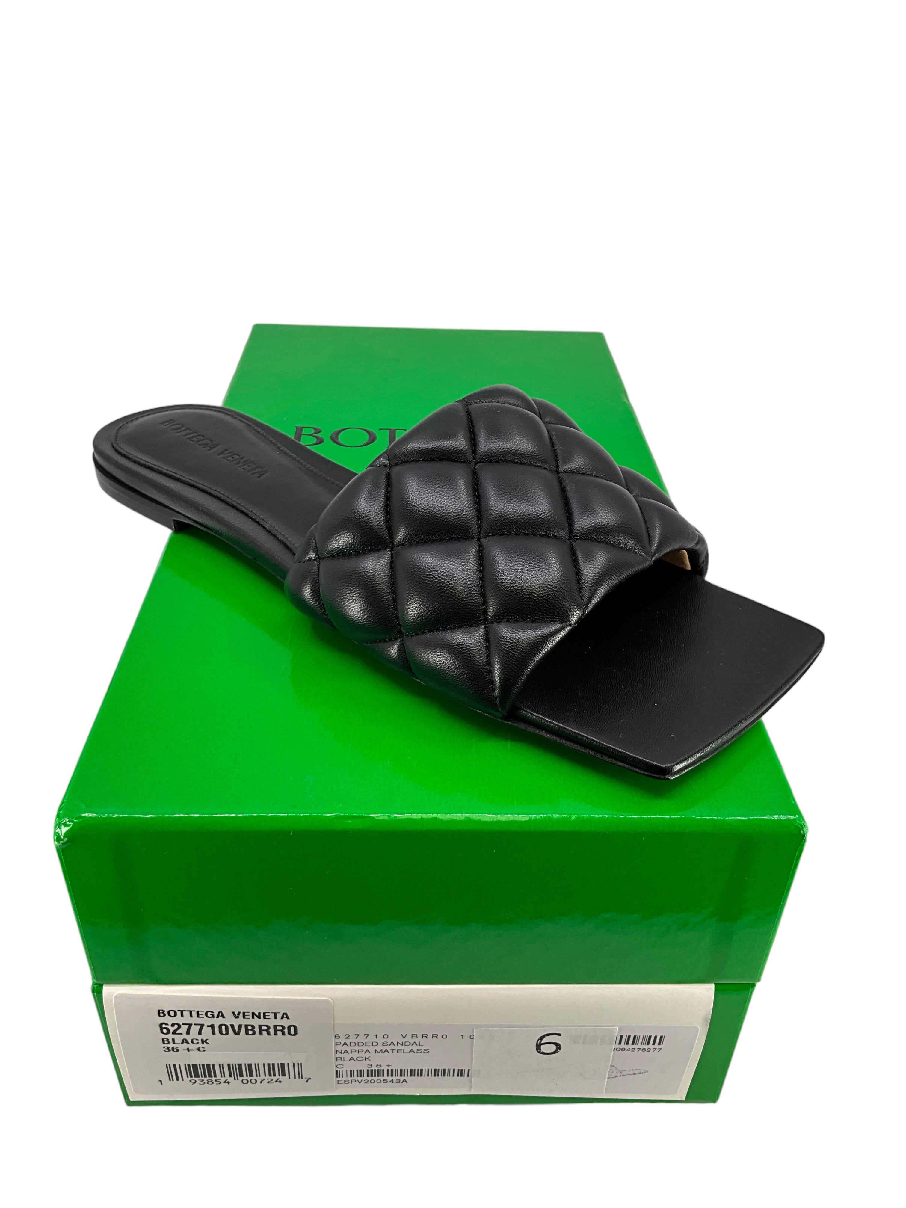 Bottega Veneta Intrecciato Woven Leather Flat Sandals for Women - Size 6.5 | Comfortable Summer Casual Shoes for Beach, Vacation & Everyday Wear