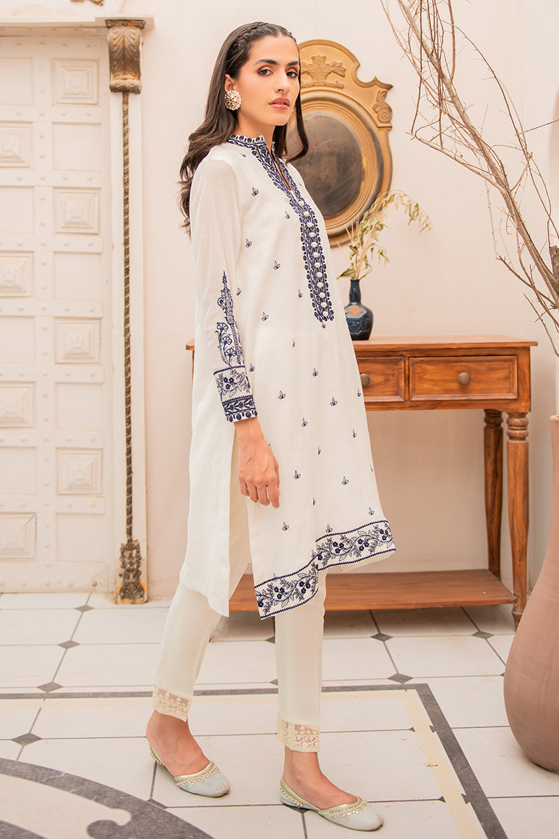 AIREEN Embroidered Shirt for Women - Stylish Floral Design Casual Blouse - Perfect for Office, Date Night & Summer Outfits