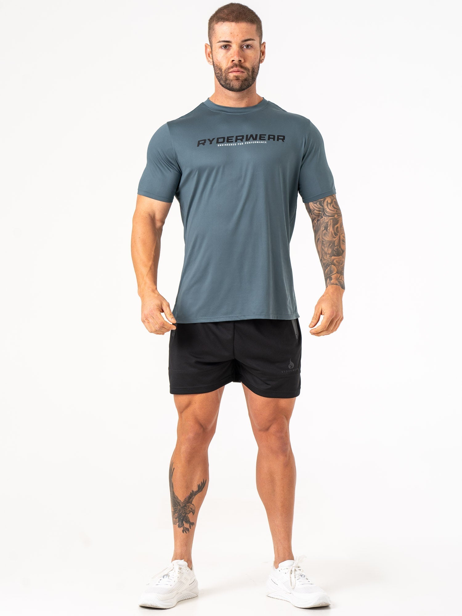 Energy T-Shirt for Men & Women | Comfortable Petrol Blue Casual Tee | Perfect for Gym, Workout & Everyday Wear