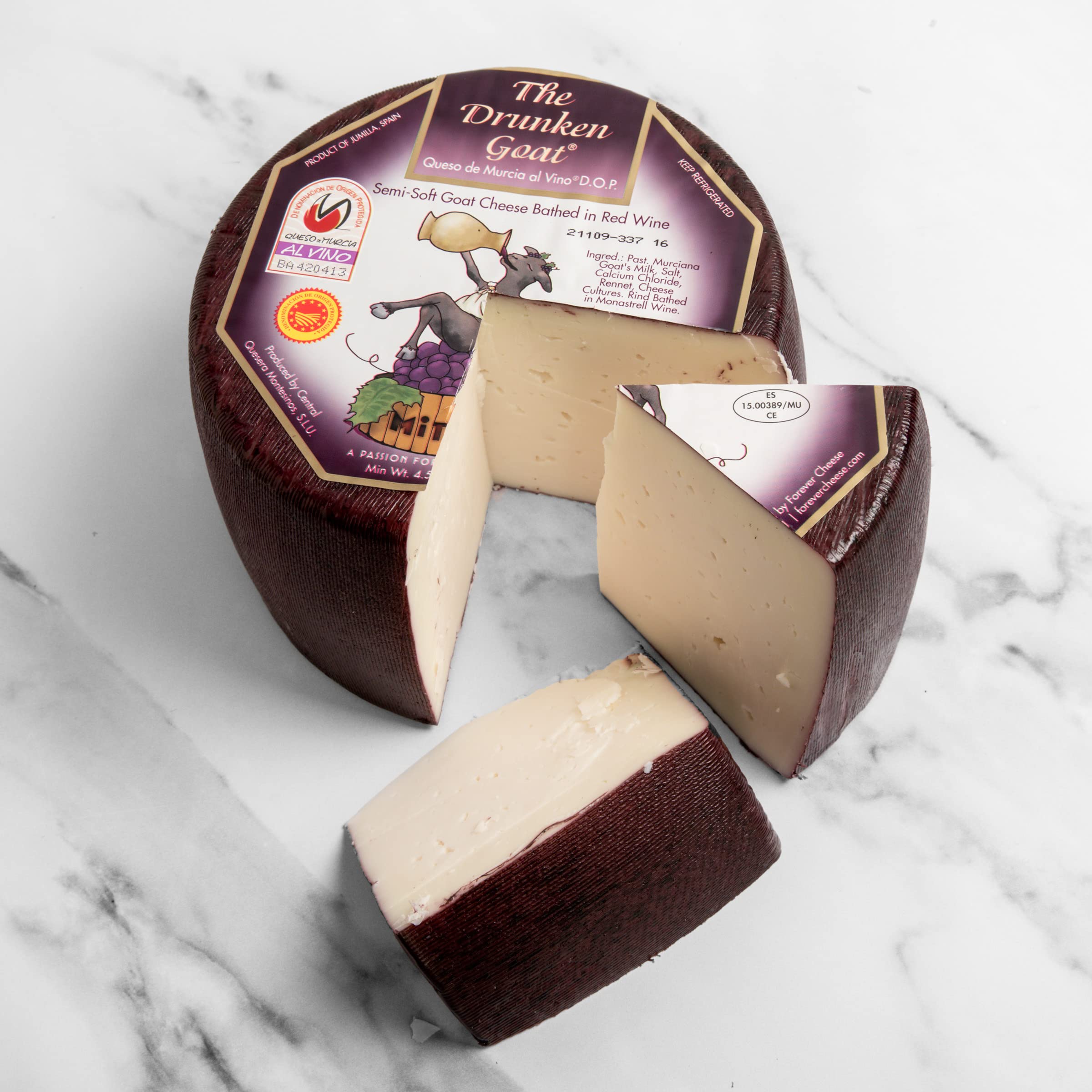 Premium European Cheese Assortment (2 lbs) - Gourmet French, English, Italian & Spanish Cheeses - Perfect for Wine Pairings, Charcuterie Boards & Holiday Gifts