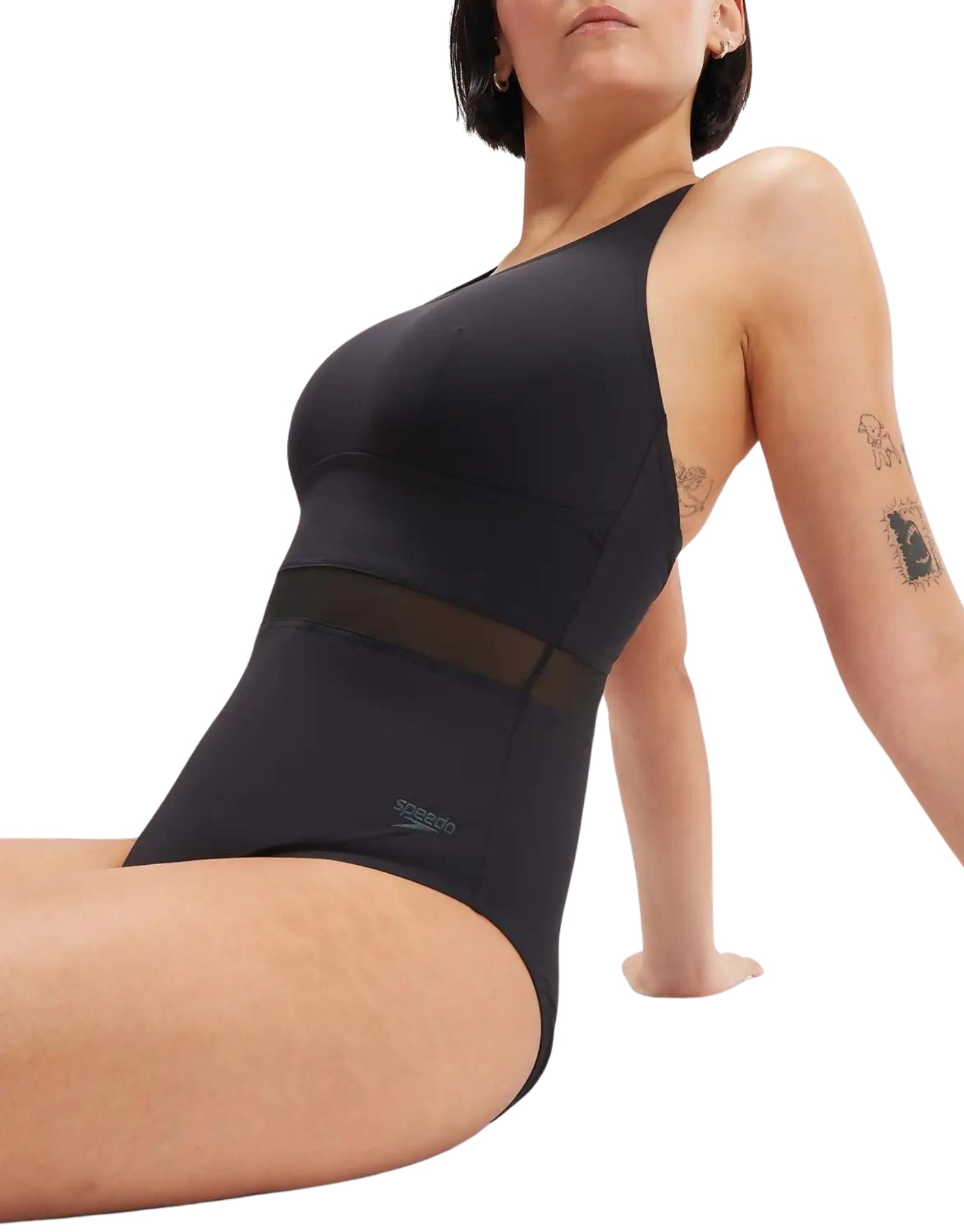 LuniaGlow Shapewear Swimsuit - Slimming One Piece Bathing Suit for Women, Black | Perfect for Beach, Pool & Vacation