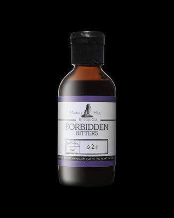 Miracle Mile Bitters - Premium Barrel Aged Forbidden Bitters for Cocktails | Artisanal Craft Cocktail Bitters for Old Fashioned, Manhattan & Mixology