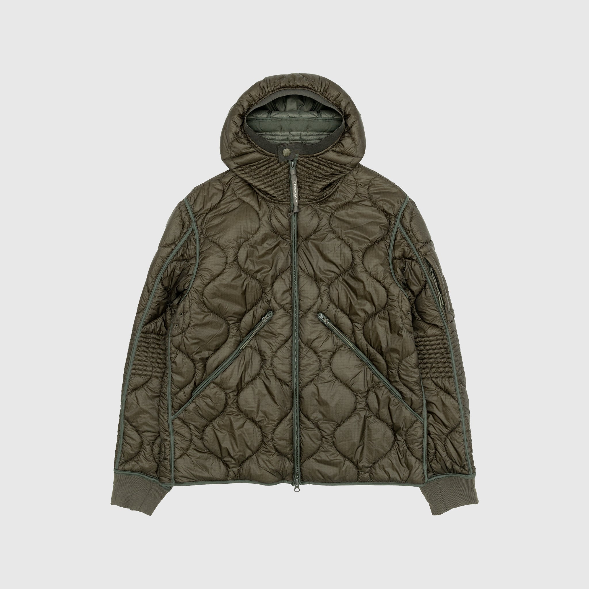 Liner Padded Hooded Jacket for Men & Women - Lightweight Warm Winter Coat for Outdoor Activities | Hiking, Camping, Running