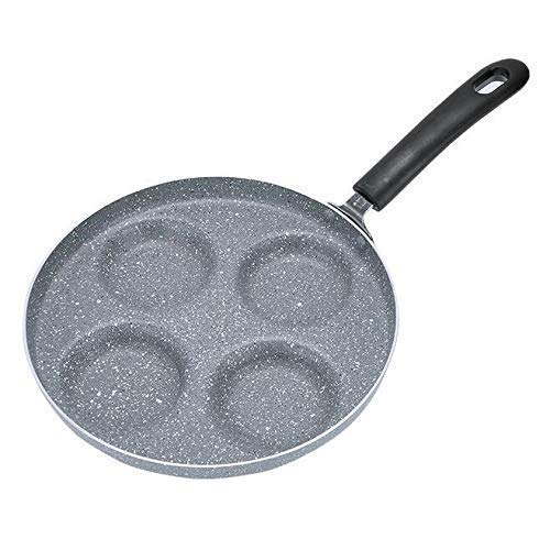 XBSXP Non-Stick Aluminum Omelette Egg Burger Cup Pan - Induction Compatible Pancake Griddle for Perfect Omelets, Burgers & Fried Eggs - Ideal for Breakfast, Camping & Quick Meals