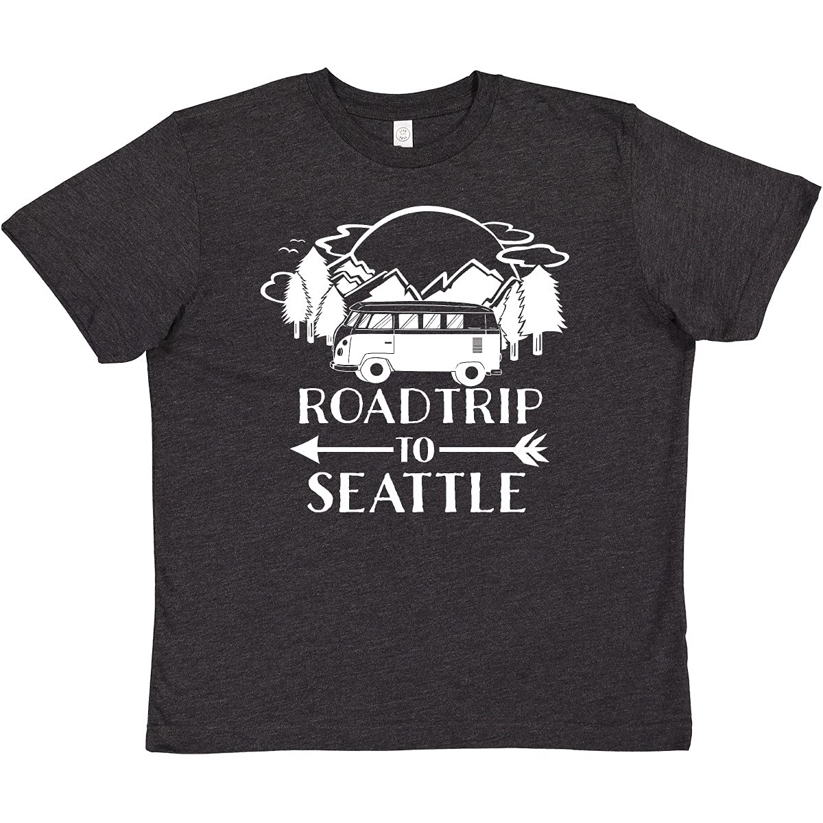 Road Trip to Seattle Youth T-Shirt | Fun Travel Graphic Tee for Kids & Teens | Perfect for Vacations, Family Trips & Seattle Adventures