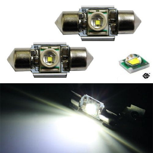 Super Bright 31mm CREE LED Bulbs for Car Interior Dome Lights - DE3175 DE3022 Replacement - Perfect for Night Driving, Map Reading & Cabin Illumination