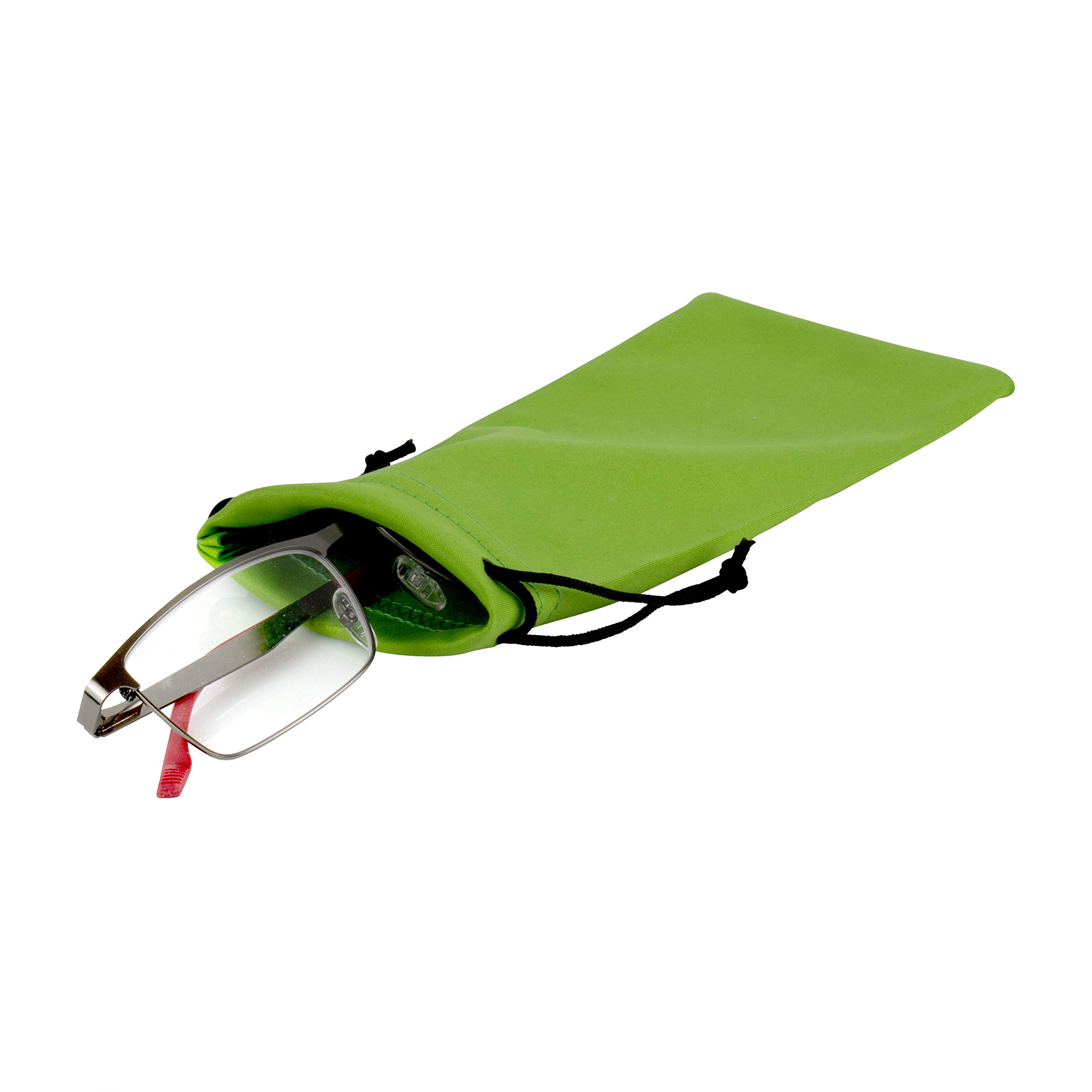 Durable Hard Shell Glasses Case with Microfiber Cloth - Travel & Storage Protection