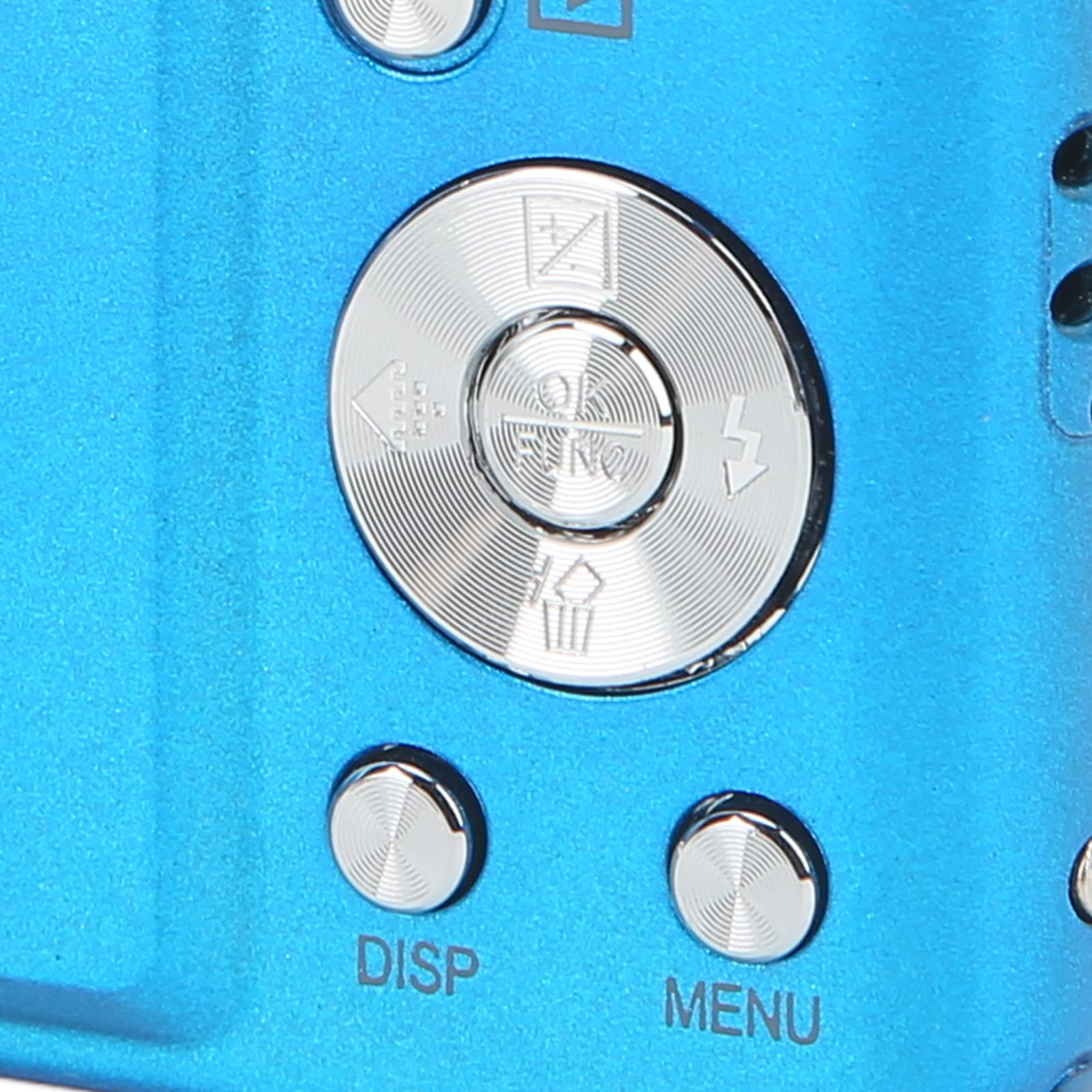 8x Zoom 48MP HD Mini Digital Camera for Kids & Beginners - 2.7in Compact Travel Camera with Auto Focus (Blue) | Perfect for Family Outings, School Projects & Vacation Photography