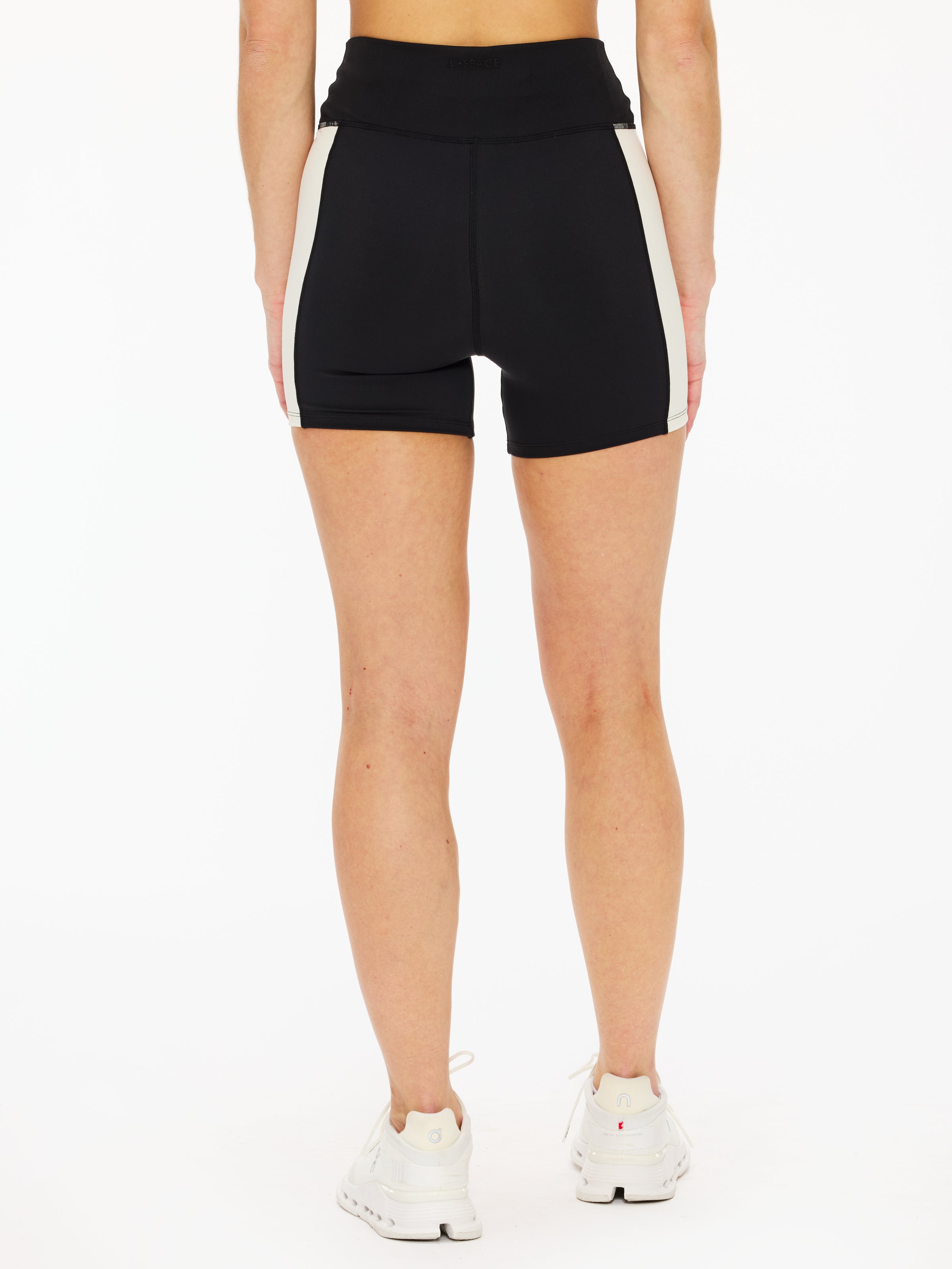 LSpace Uppercut Short - Women's High Waisted Bikini Bottom Swimwear for Beach & Pool - Perfect for Summer Vacation, Surfing, and Tanning